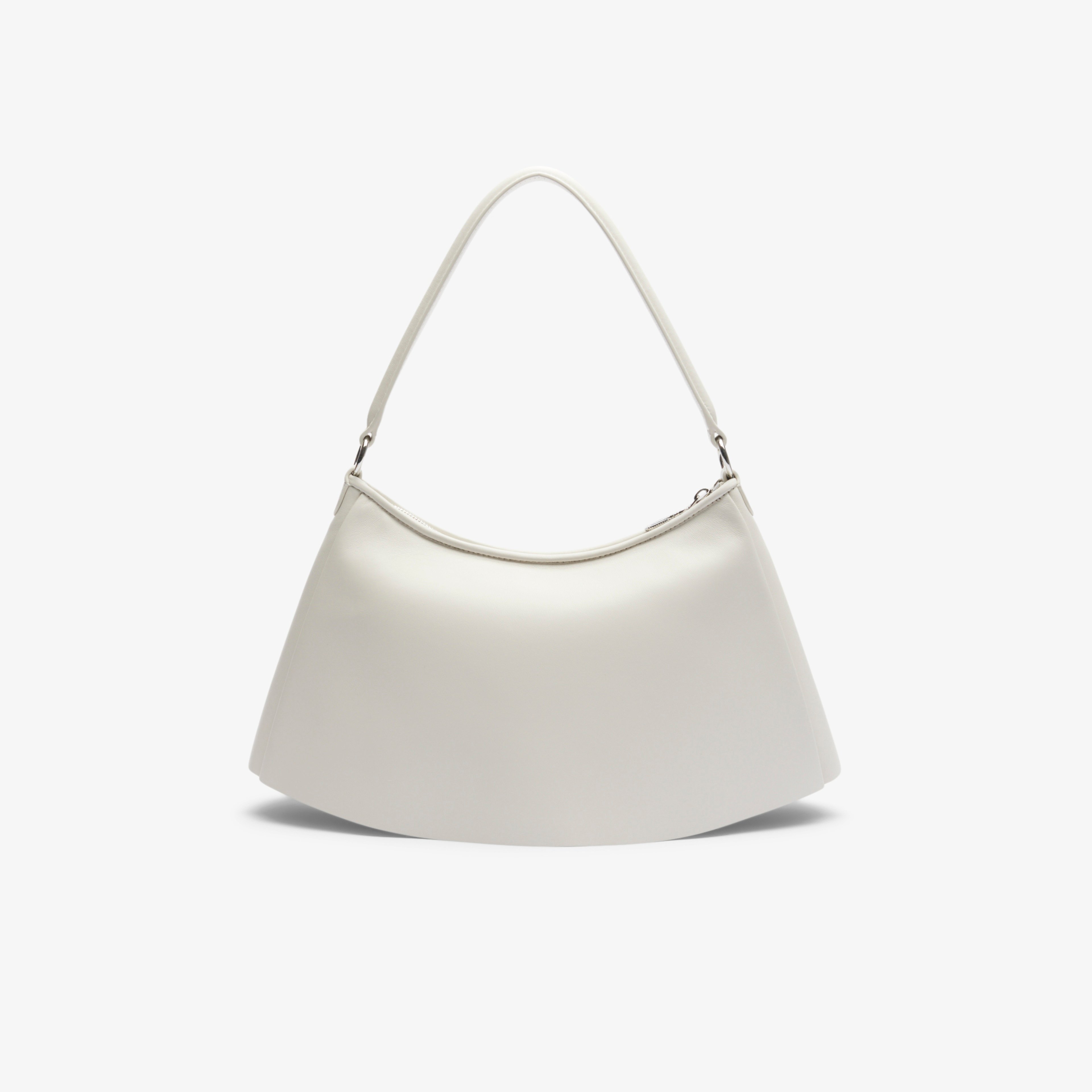 Lenglen Kadın Deri Beyaz Omuz Çantası Lenglen Kadın Deri Beyaz Omuz Çantası