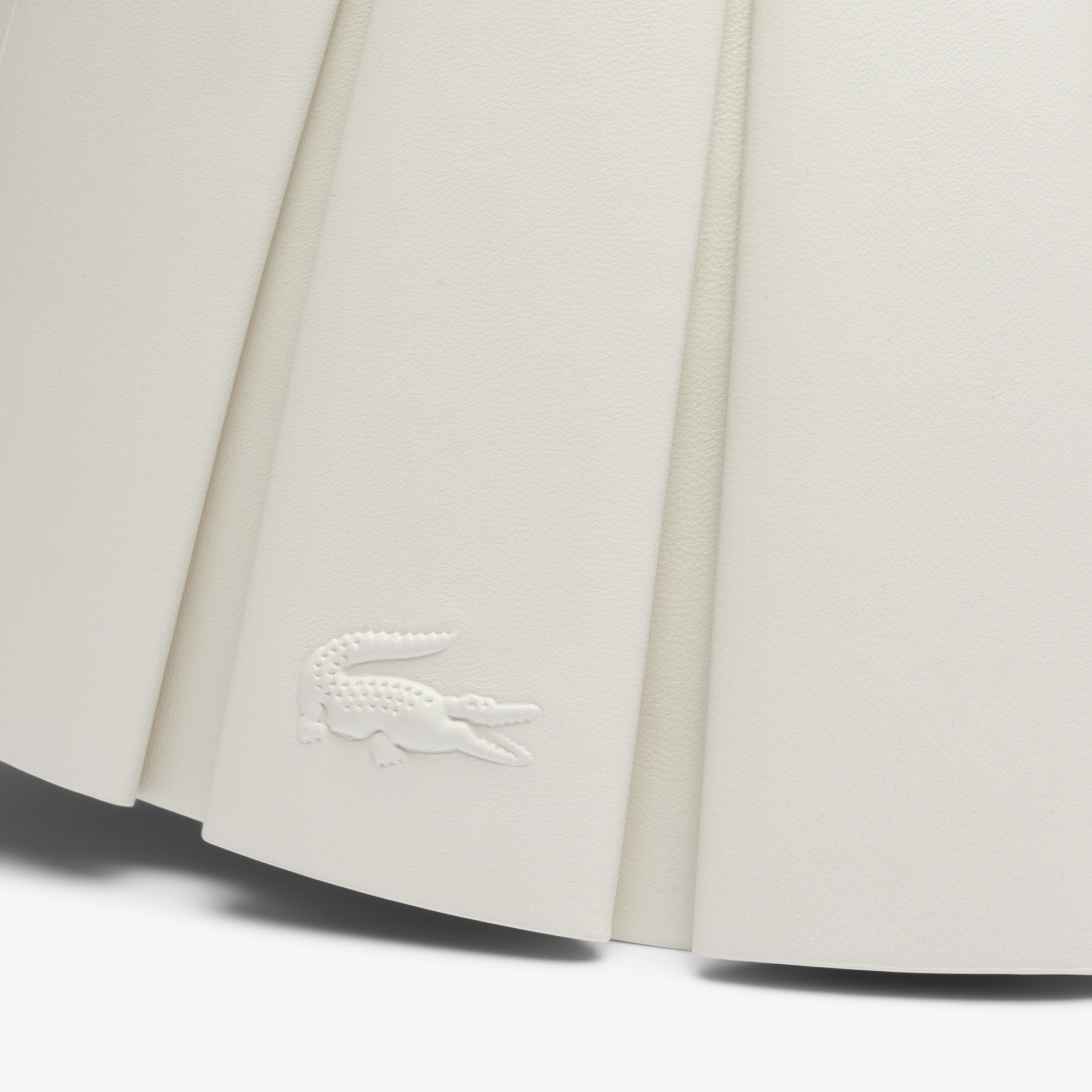 Lacoste Medium Lenglen Kadın Deri Beyaz Omuz Çantası görsel 5