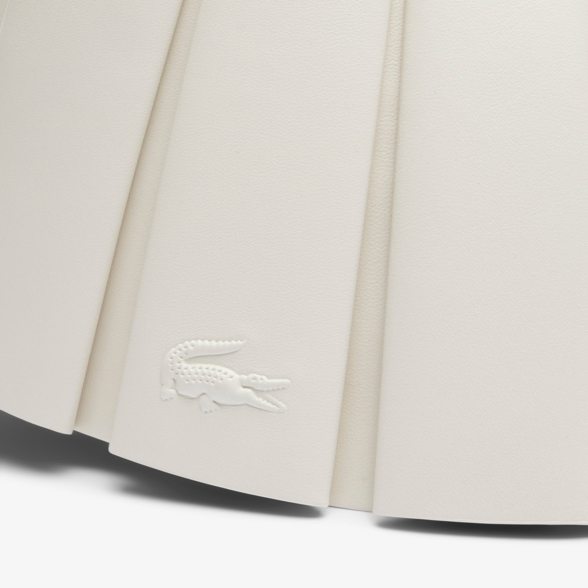 Lenglen Kadın Deri Beyaz Omuz Çantası