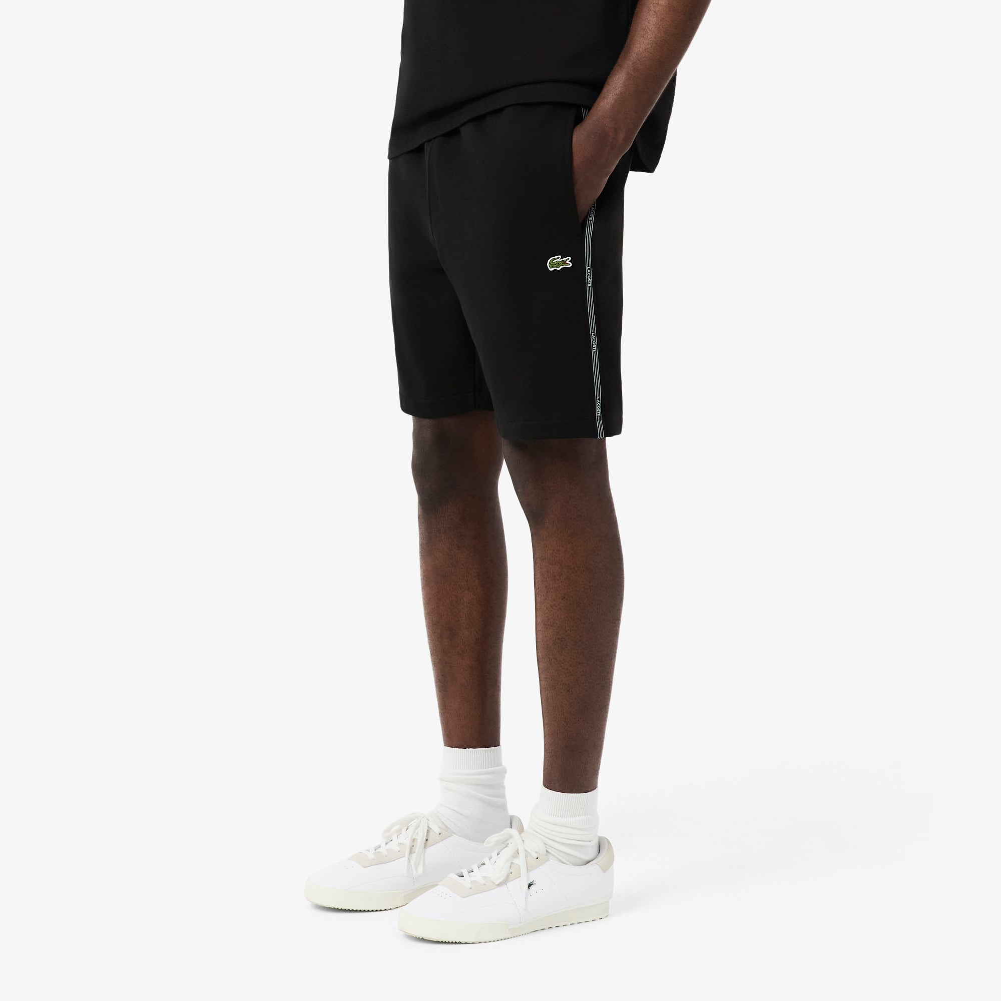 Lacoste Erkek Regular Fit Siyah Şort görsel 2