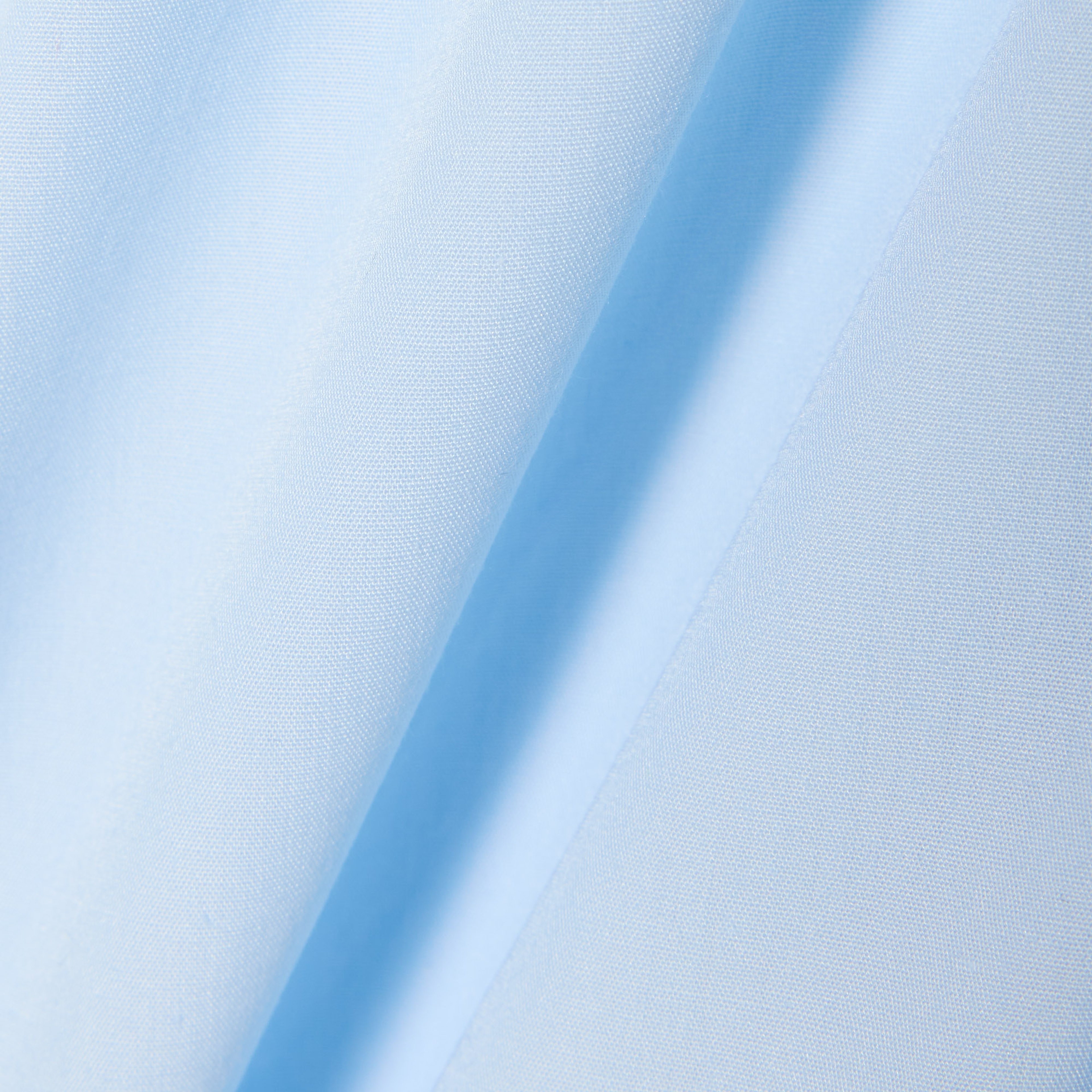 Erkek Regular Fit Düğmeli Yaka Mavi Gömlek