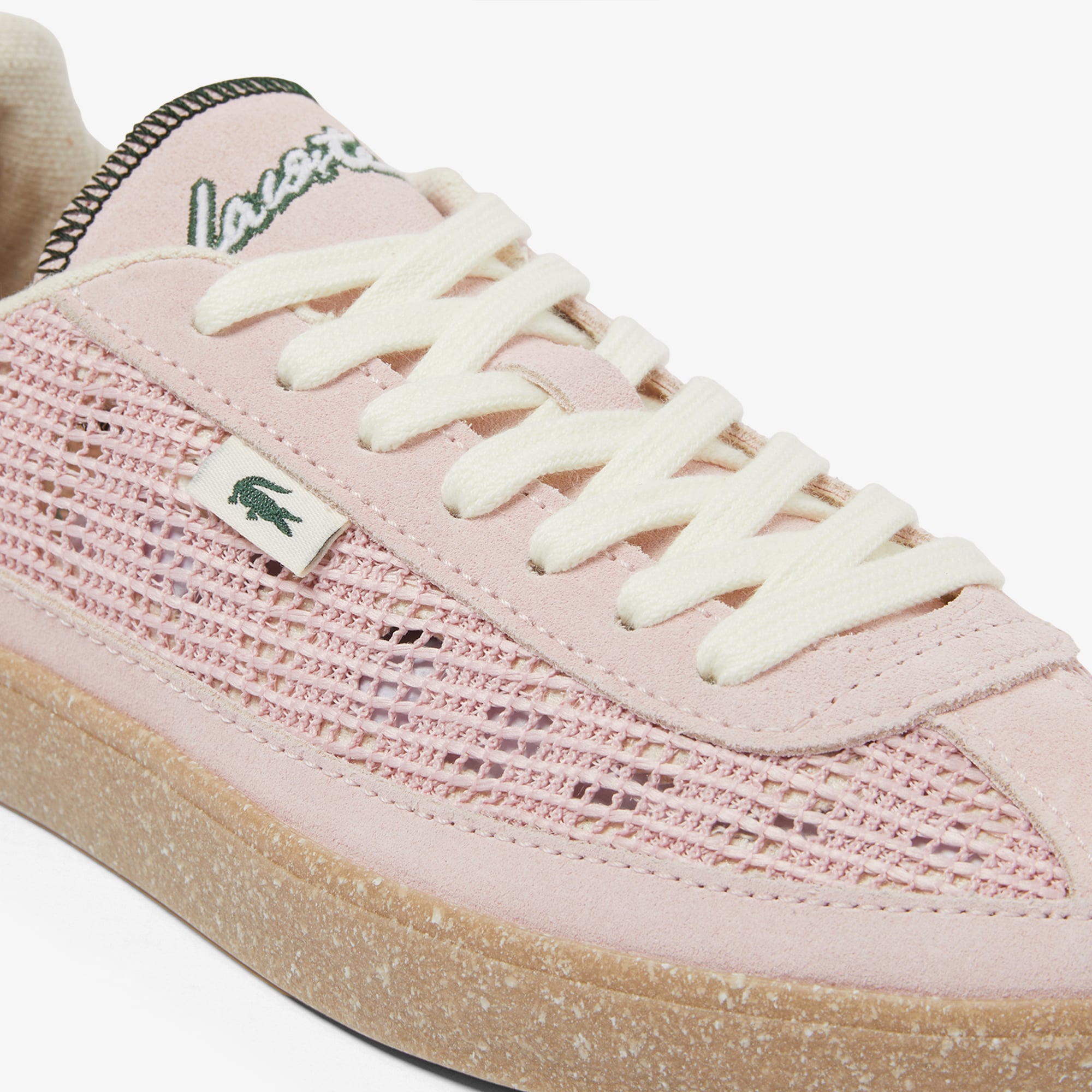 Lacoste Baseshot Lite Kadın Açık Pembe Sneaker görsel 6