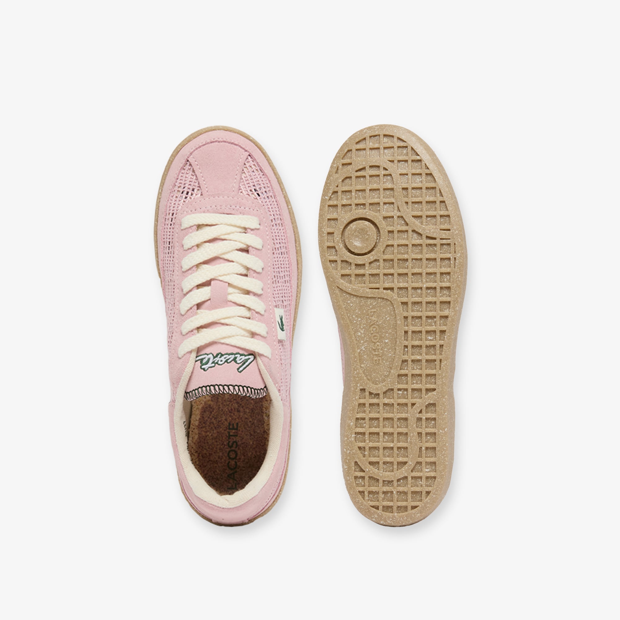 Lacoste Baseshot Lite Kadın Açık Pembe Sneaker görsel 5