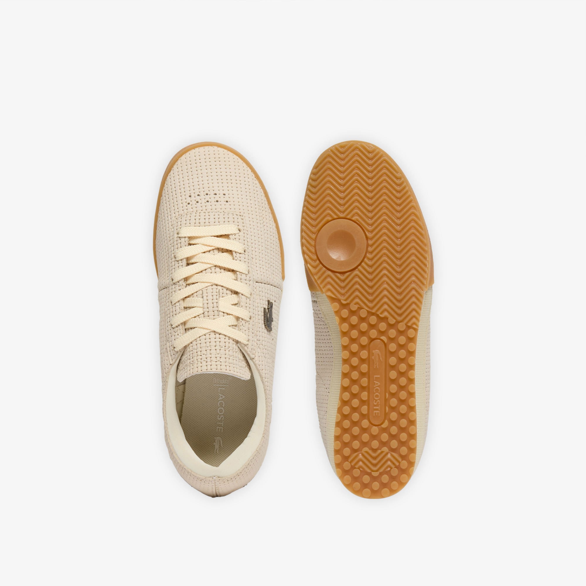 Lacoste Aura Kadın Bej Sneaker görsel 5