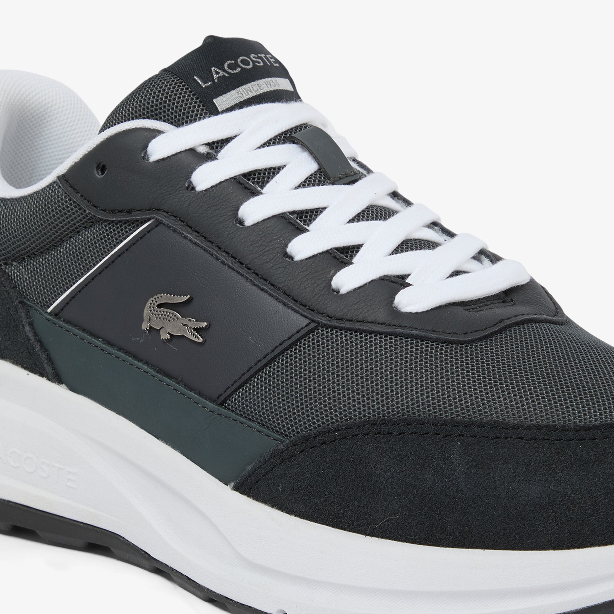 Lacoste Run Set CGR Bar Erkek Koyu Gri Sneaker görsel 6