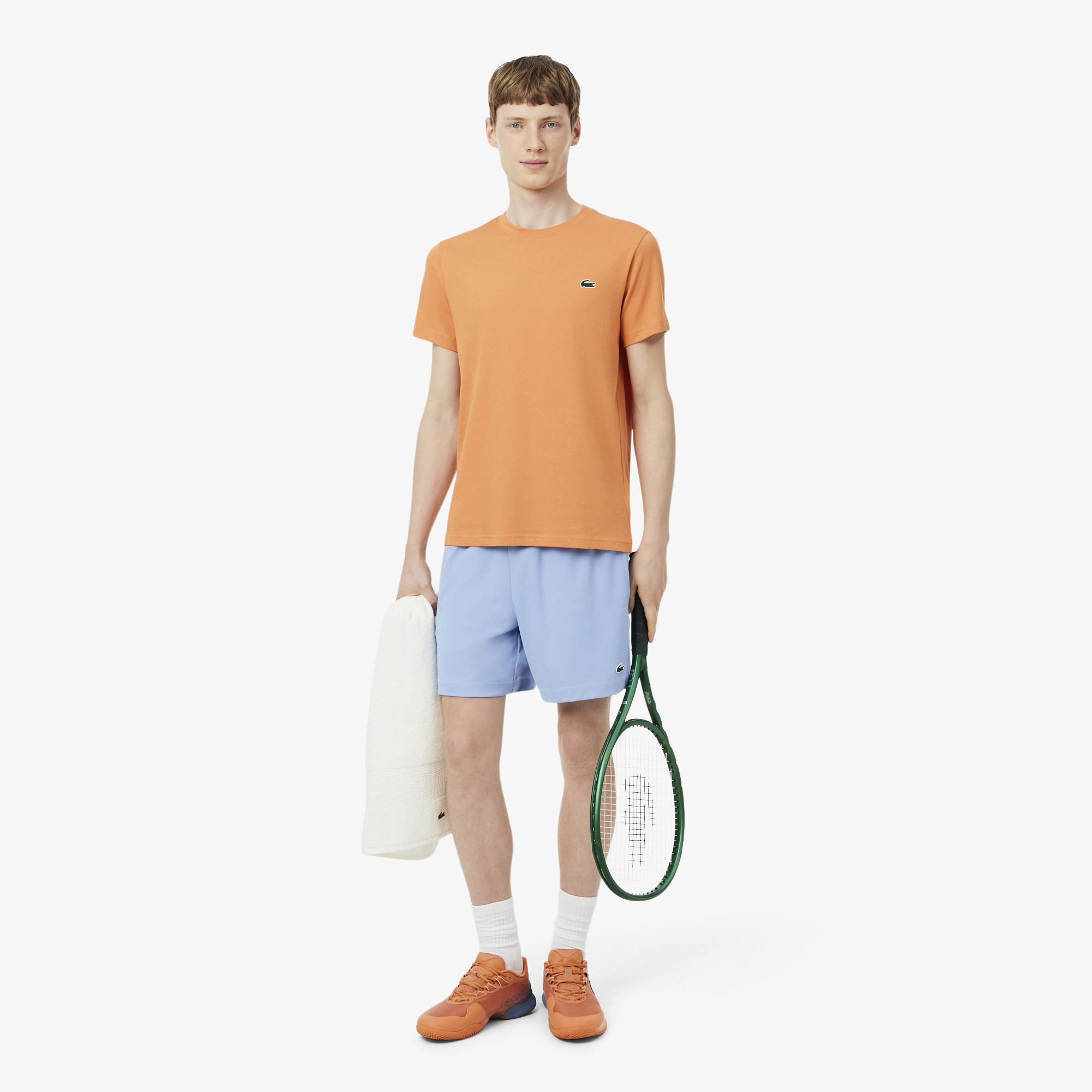 Lacoste AG-LT23 Ultra Erkek Turuncu Sneaker görsel 8
