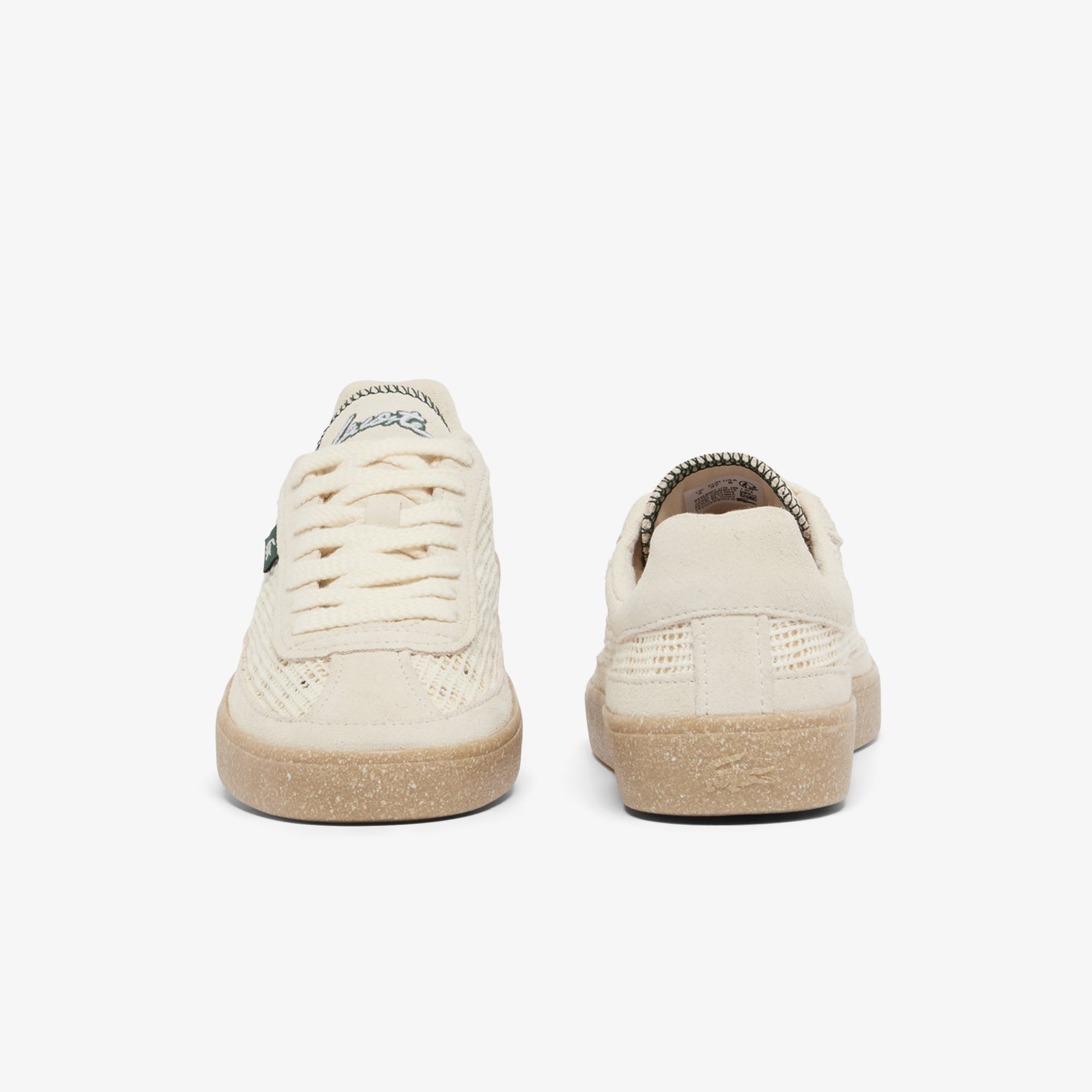Lacoste Baseshot Lite Kadın Krem Sneaker görsel 4