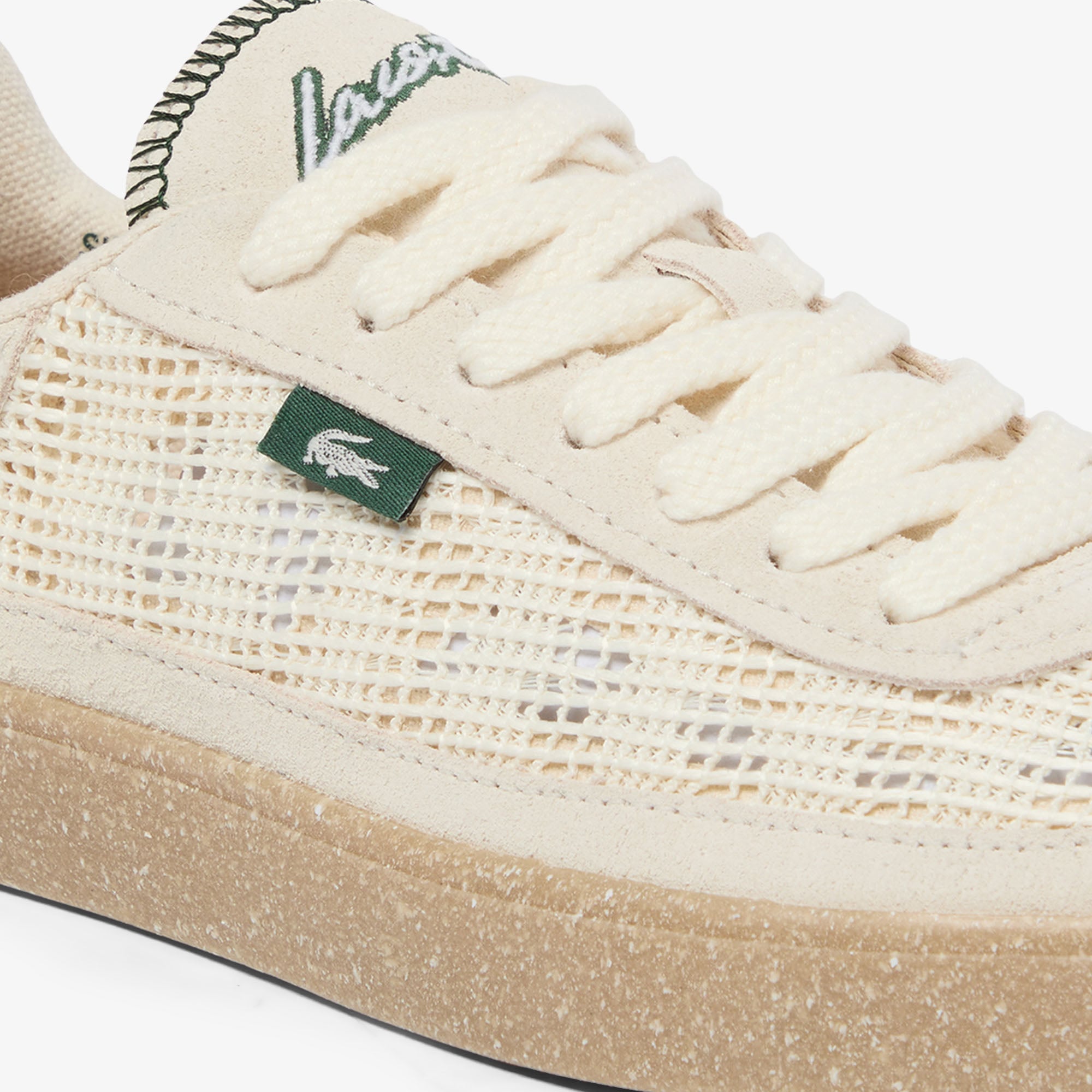 Lacoste Baseshot Lite Kadın Krem Sneaker görsel 6