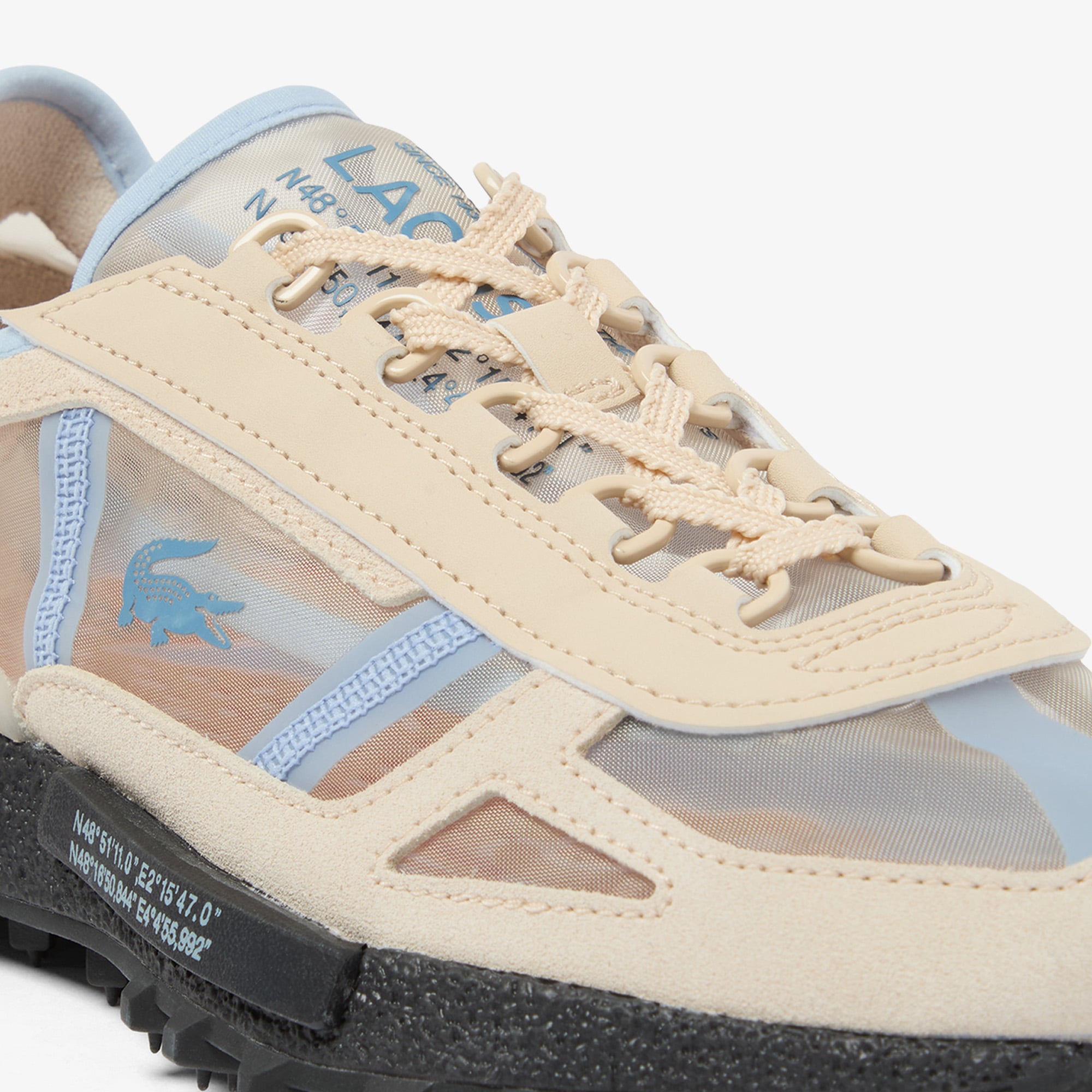 Lacoste Elite Active Kadın Bej Sneaker görsel 6