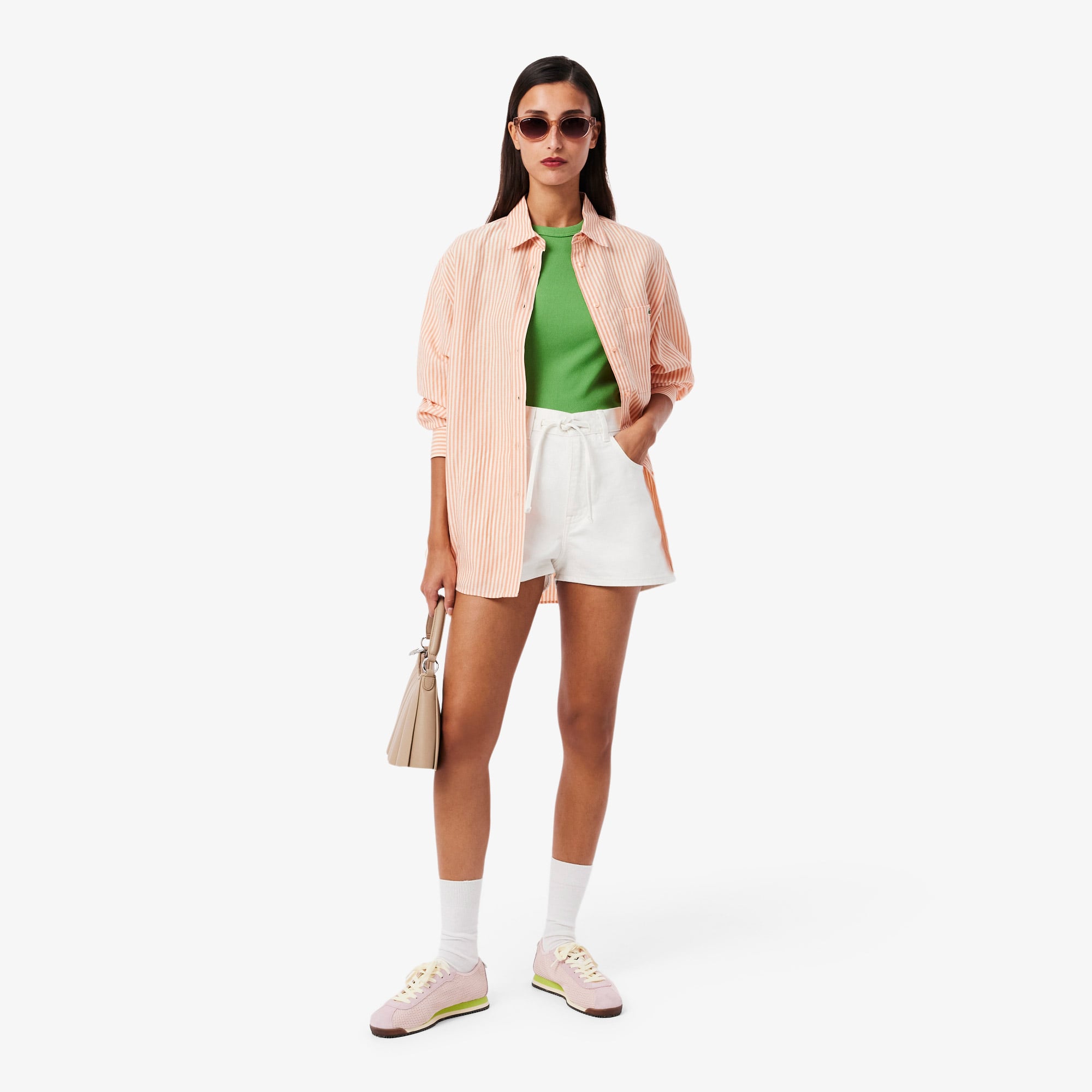 Lacoste Club-Low Kadın Açık Pembe Sneaker görsel 7