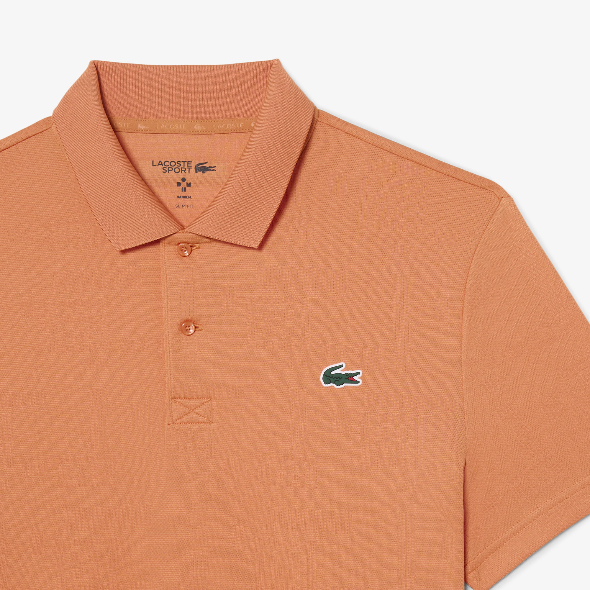 Lacoste Erkek Slim Fit Turuncu Polo görsel 5