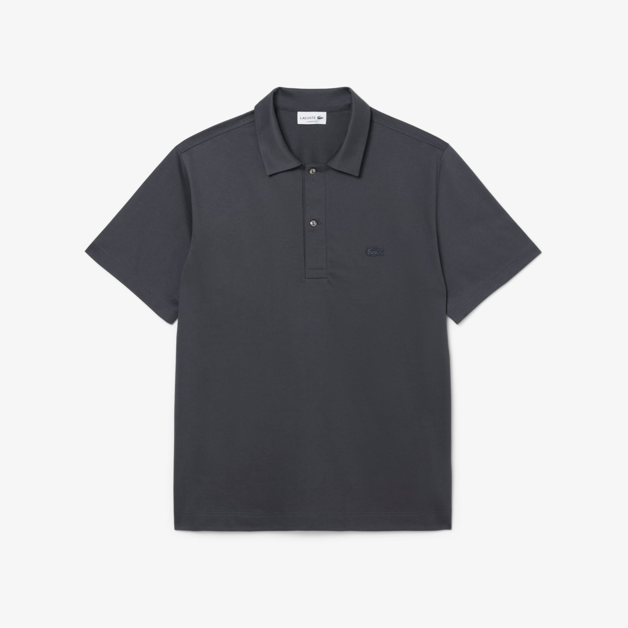 Lacoste Erkek Classic Fit Koyu Gri Polo