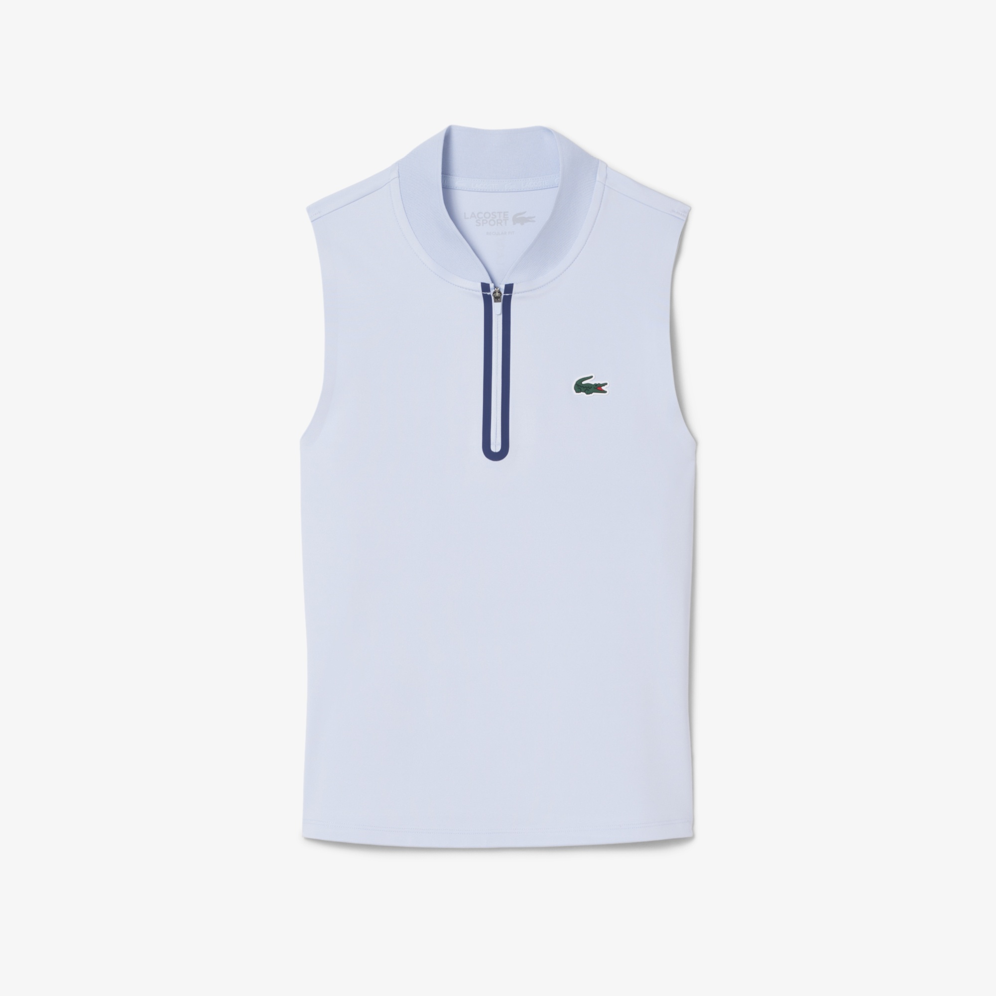 SPORT Kadın Regular Fit Kolsuz Mavi Polo