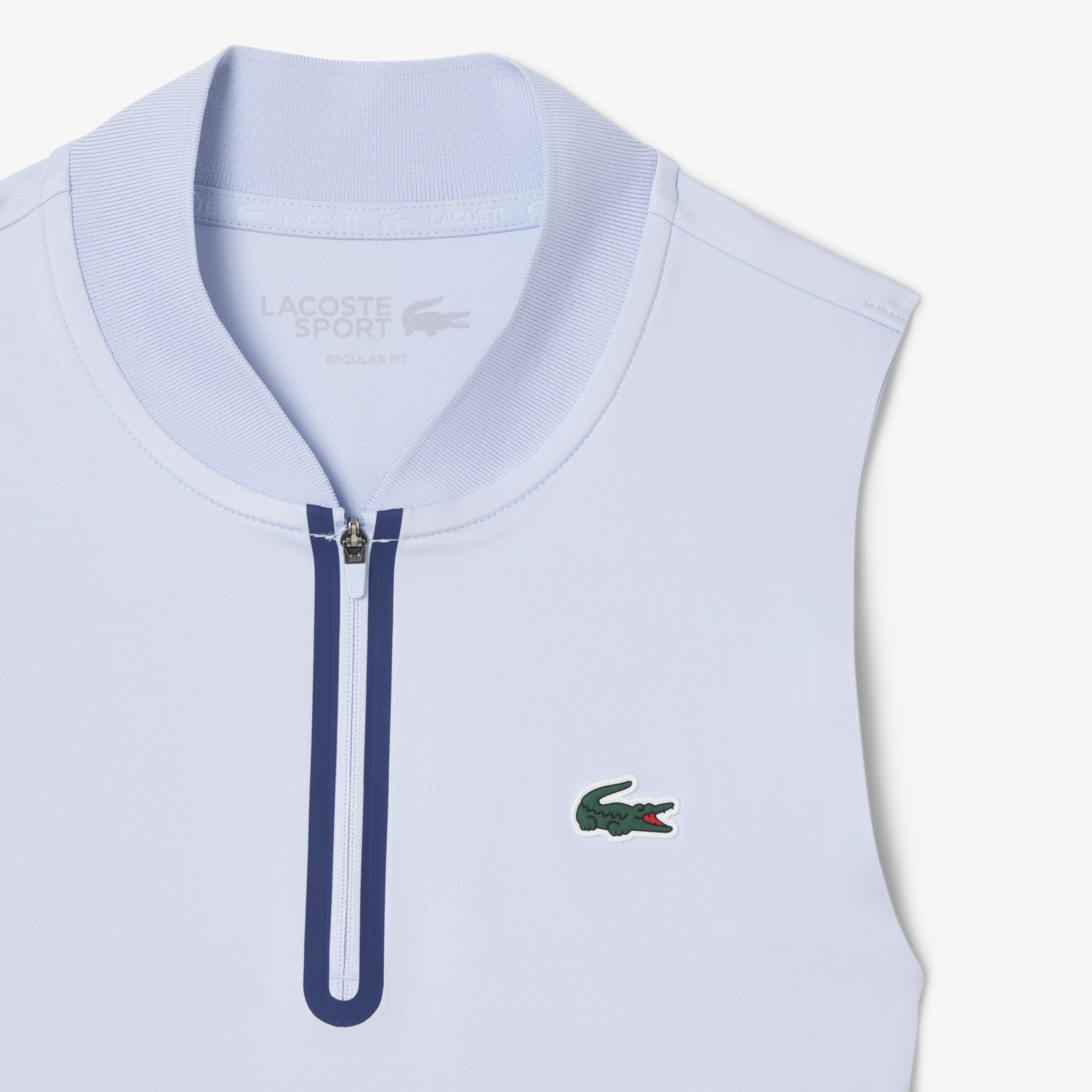SPORT Kadın Regular Fit Kolsuz Mavi Polo