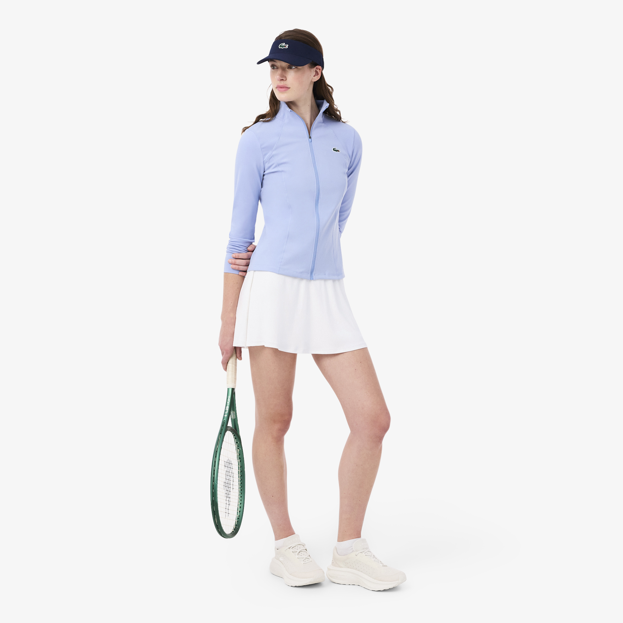 Lacoste Kadın Beyaz Etek görsel 7
