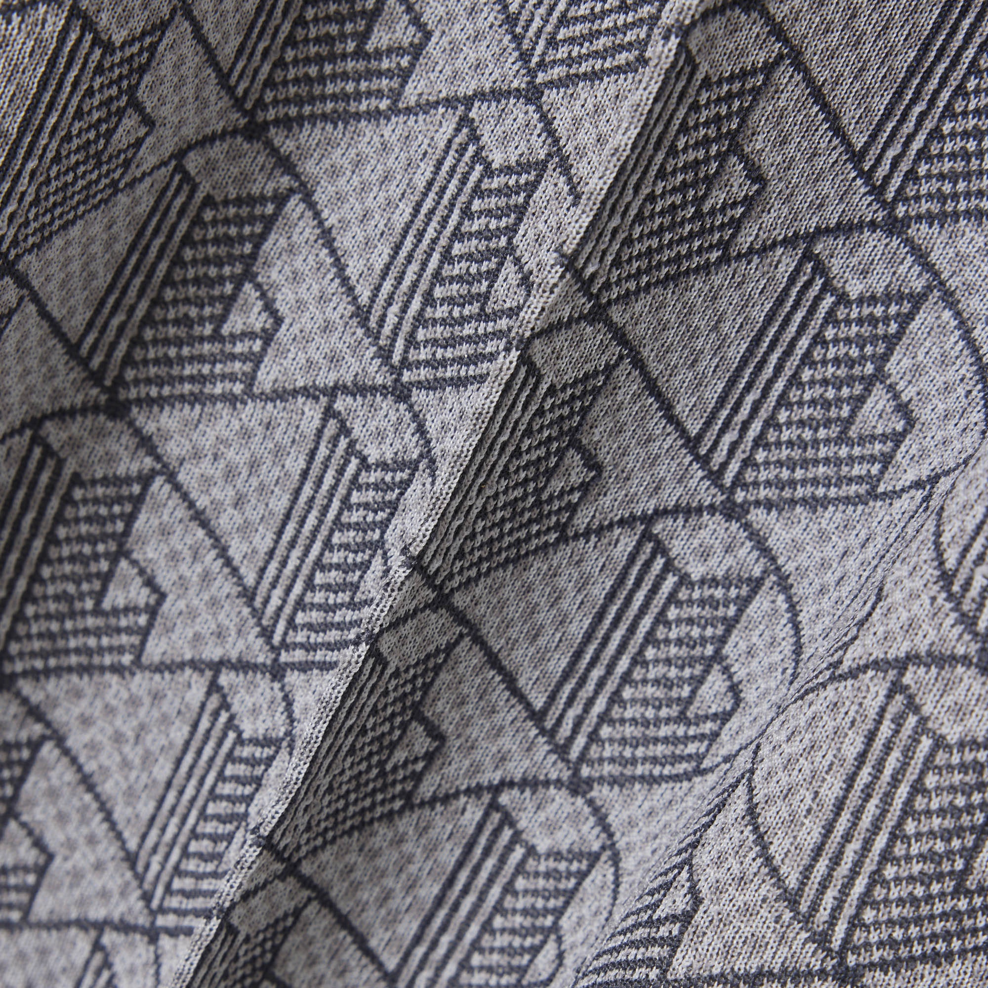 Erkek Regular Fit Monogram Gri Eşofman Altı