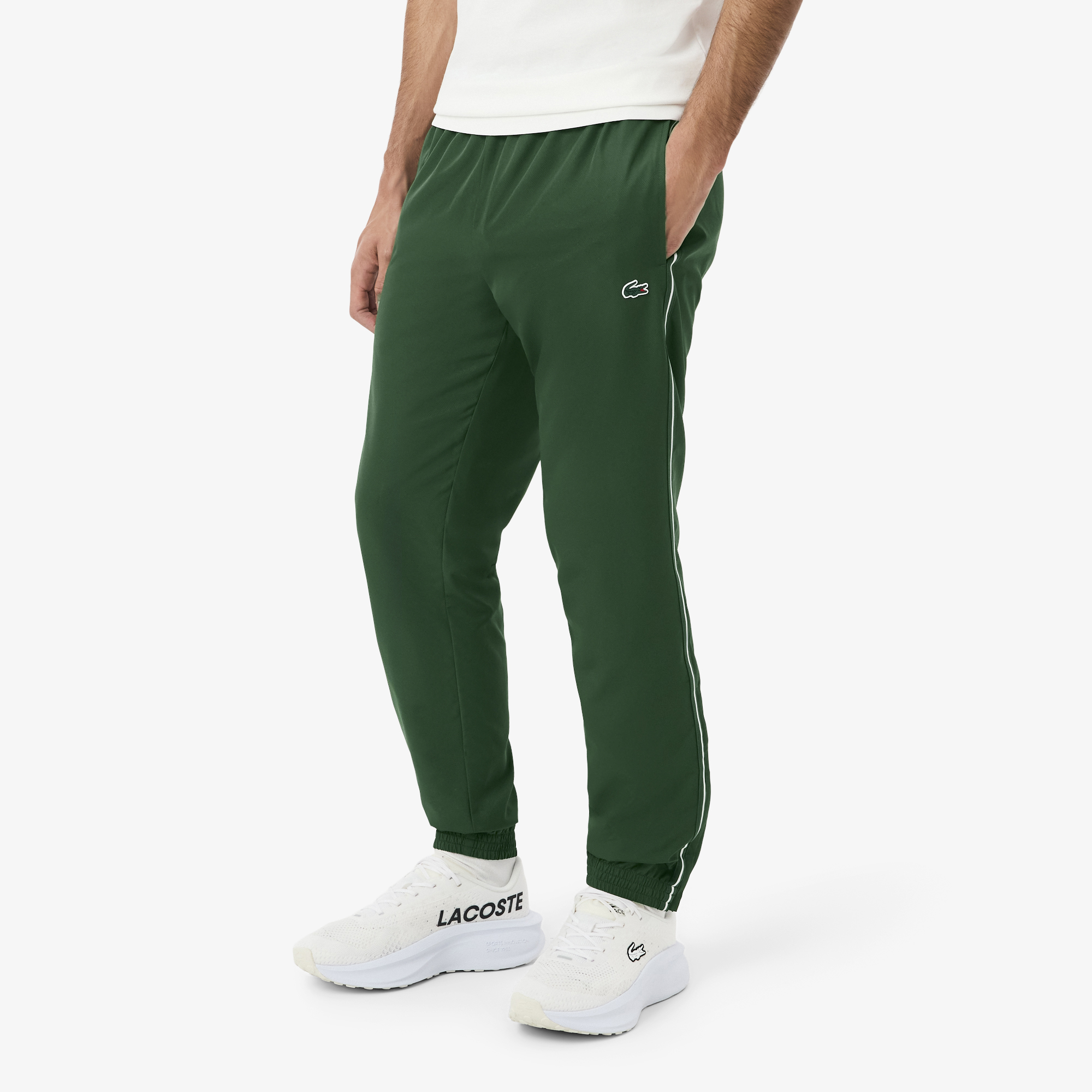 Lacoste Erkek Regular Fit Yeşil Eşofman Altı görsel 2