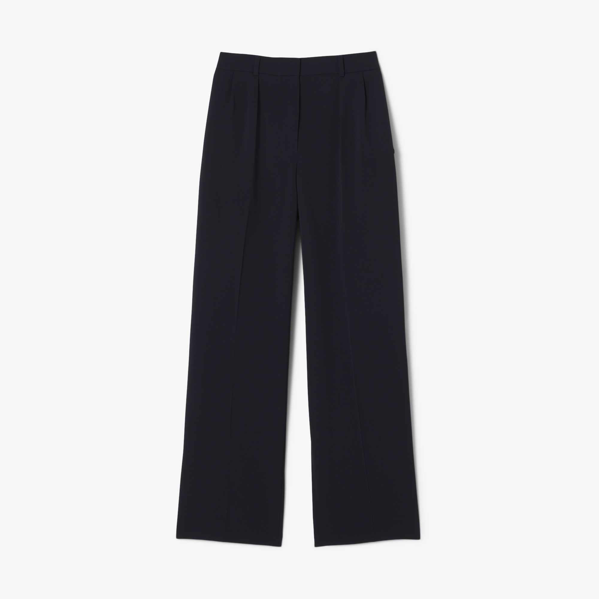 Kadın Oversize Fit Lacivert Pantolon