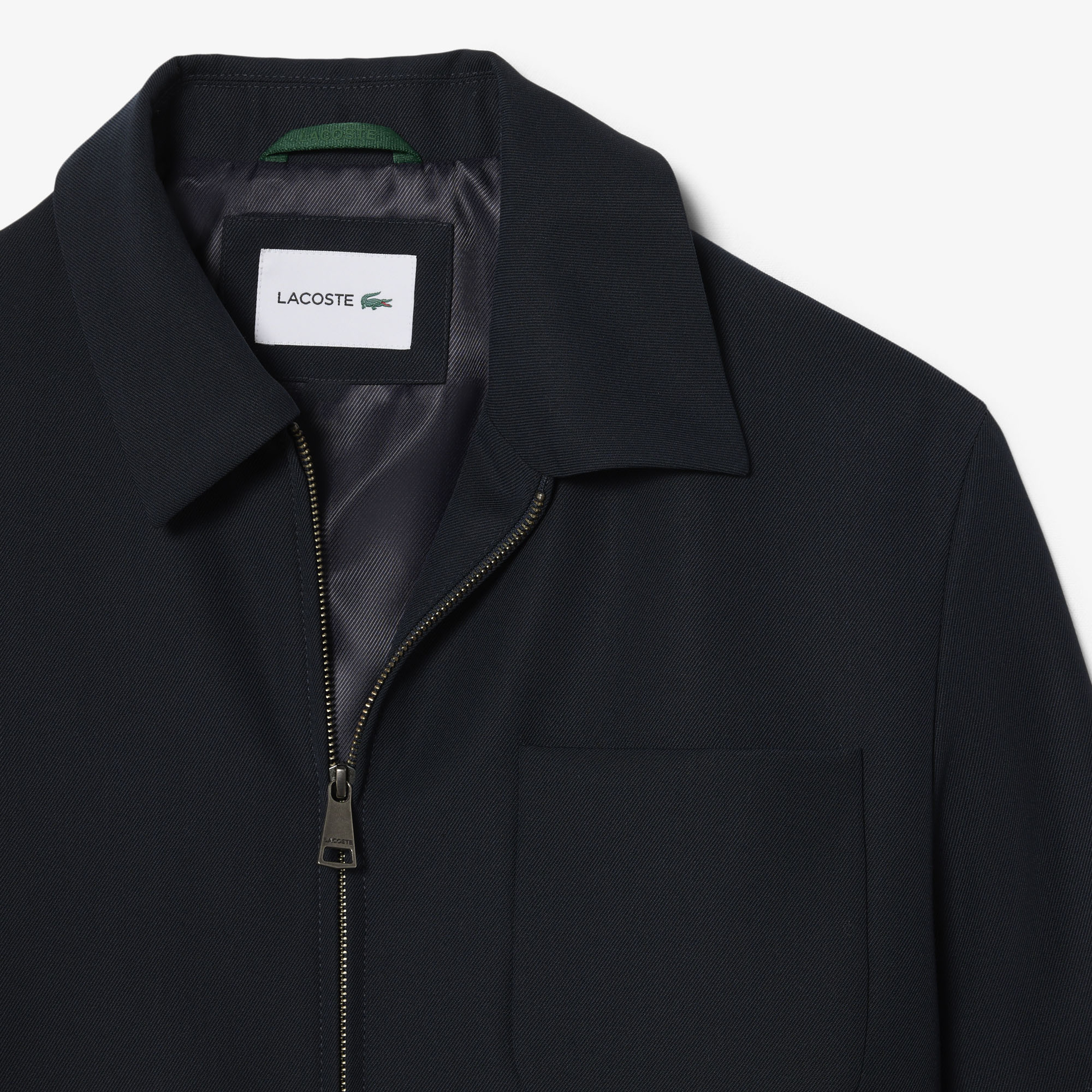 Erkek Fermuarlı Lacivert Ceket