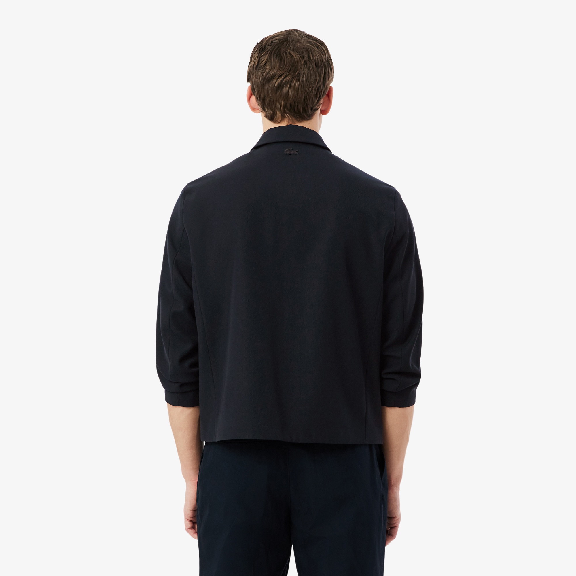 Erkek Fermuarlı Lacivert Ceket