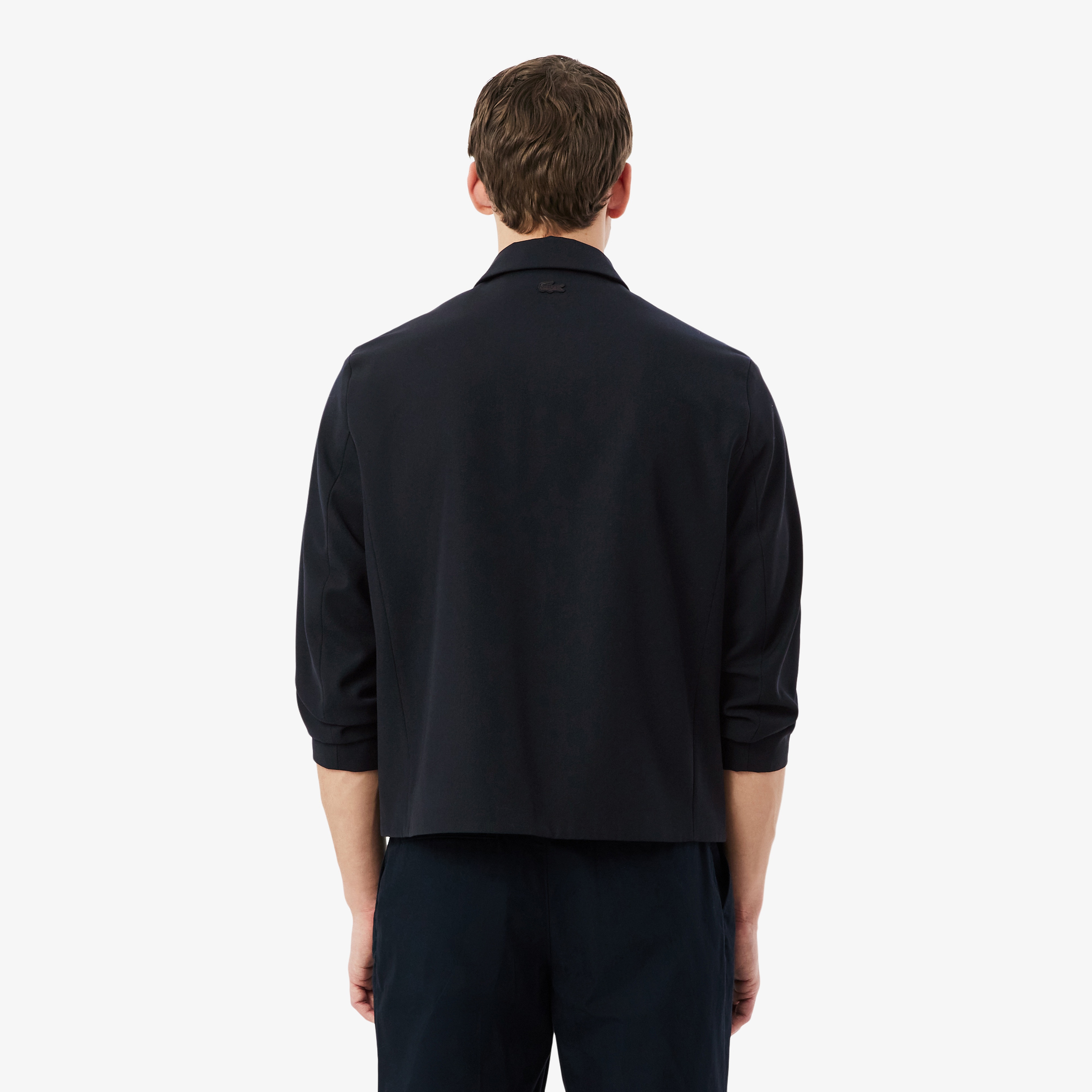 Erkek Fermuarlı Lacivert Ceket