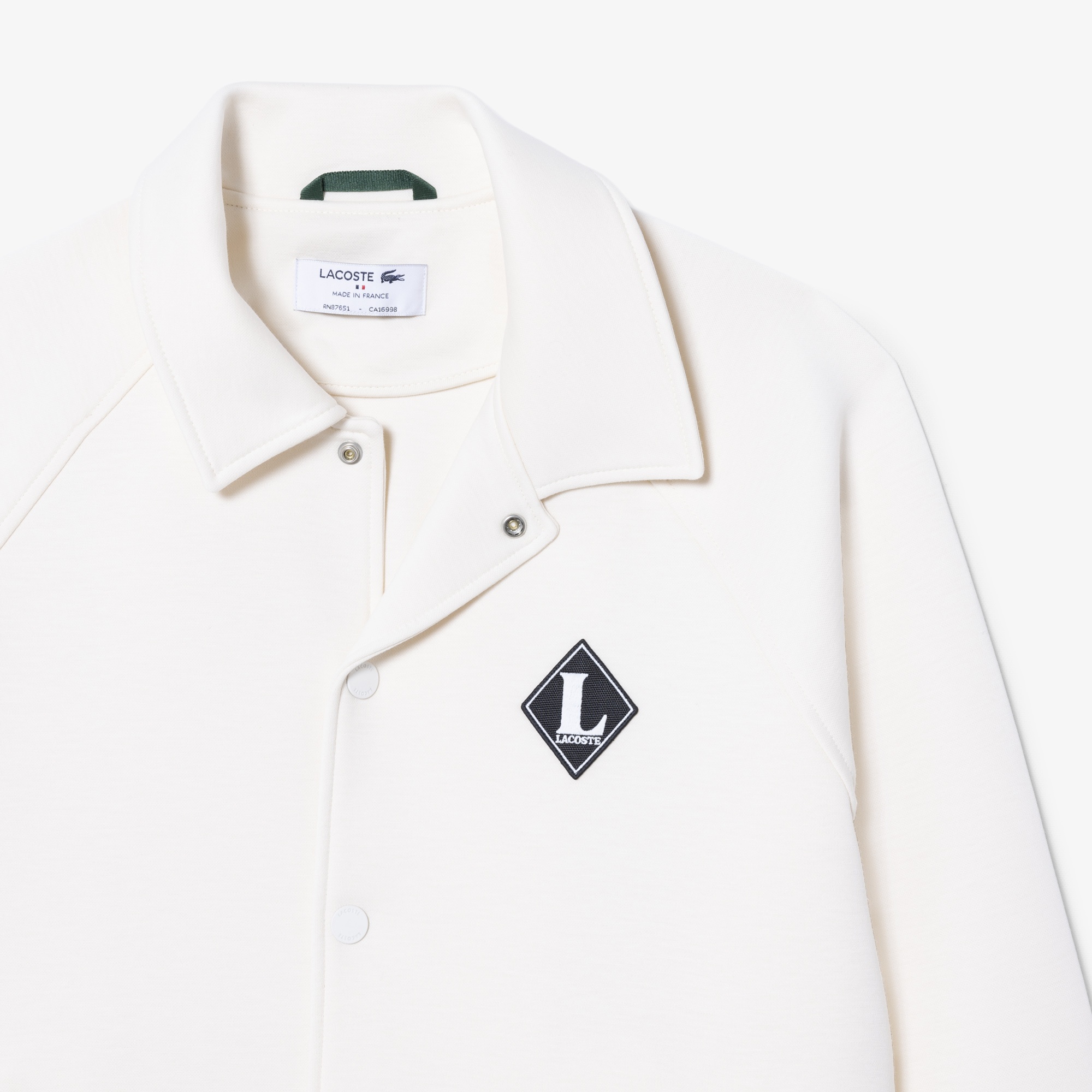 Erkek Classic Fit Krem Bomber Ceket