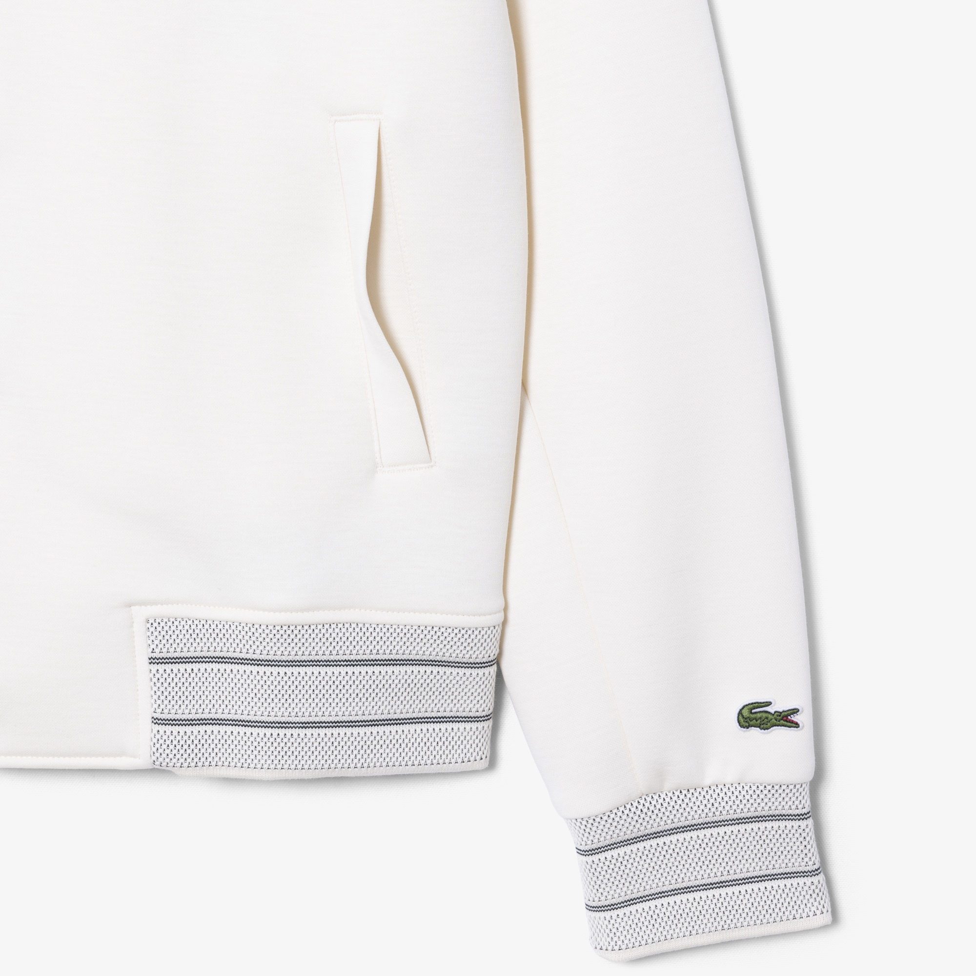 Erkek Classic Fit Krem Bomber Ceket