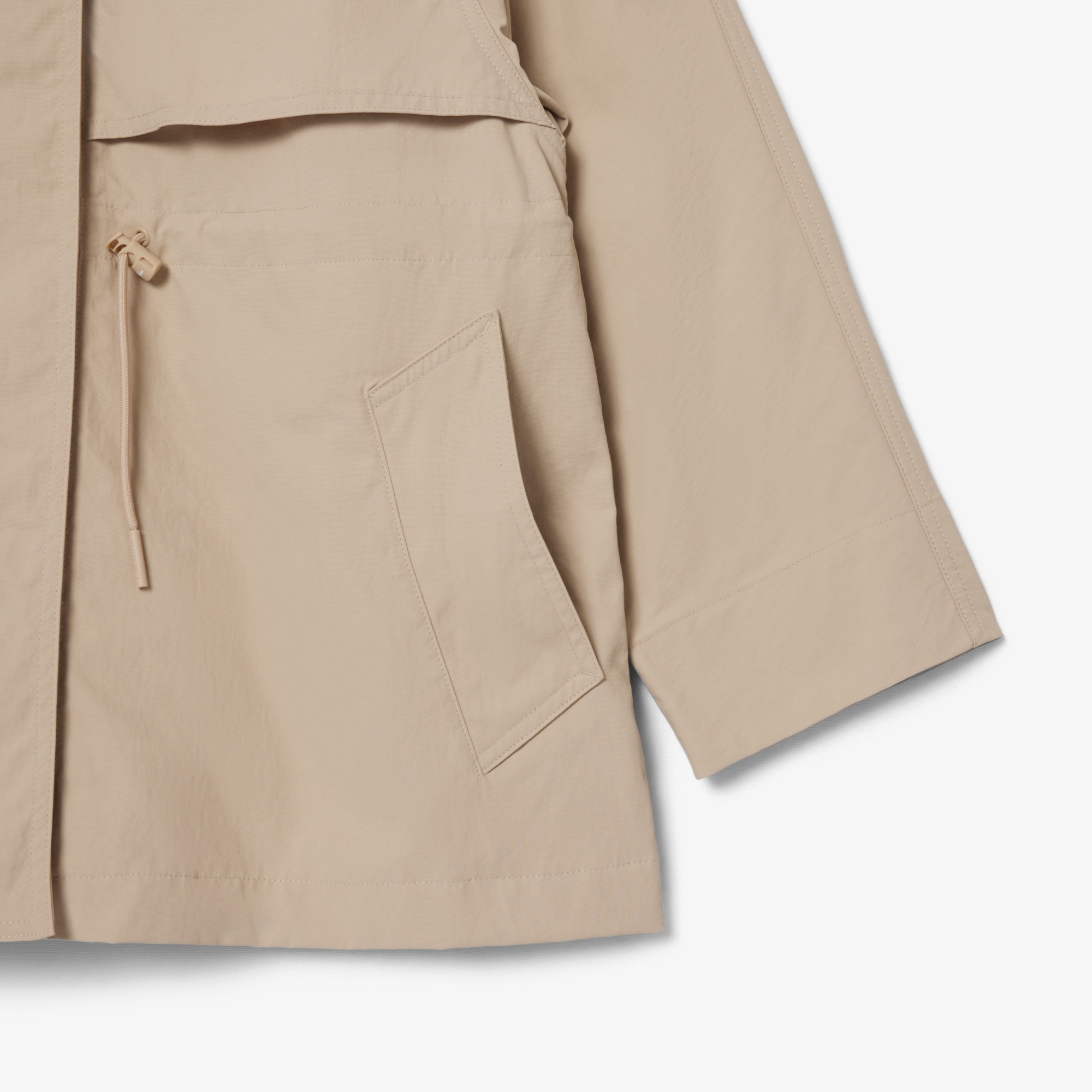 Kadın Oversize Fit Bej Ceket