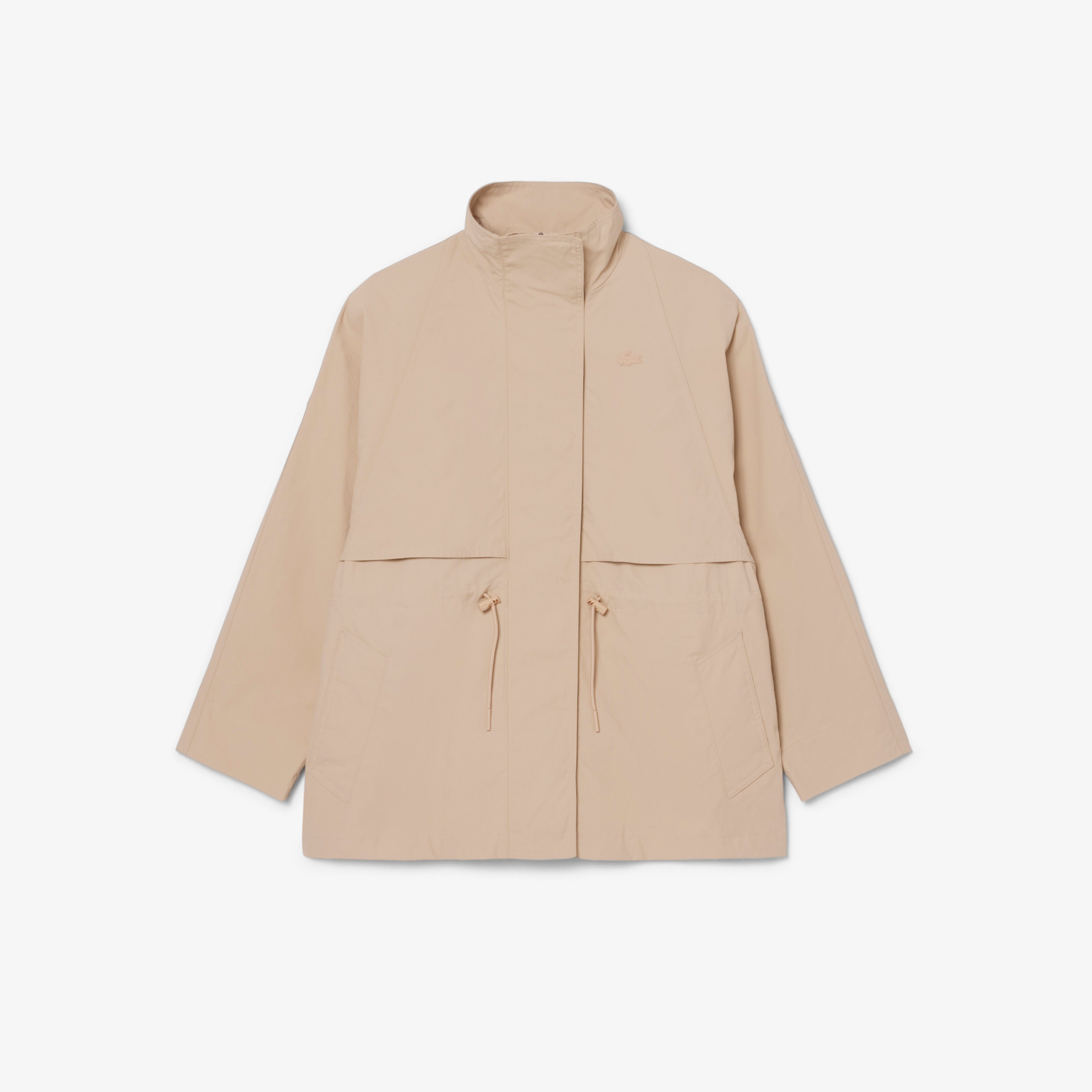 Kadın Oversize Fit Bej Ceket