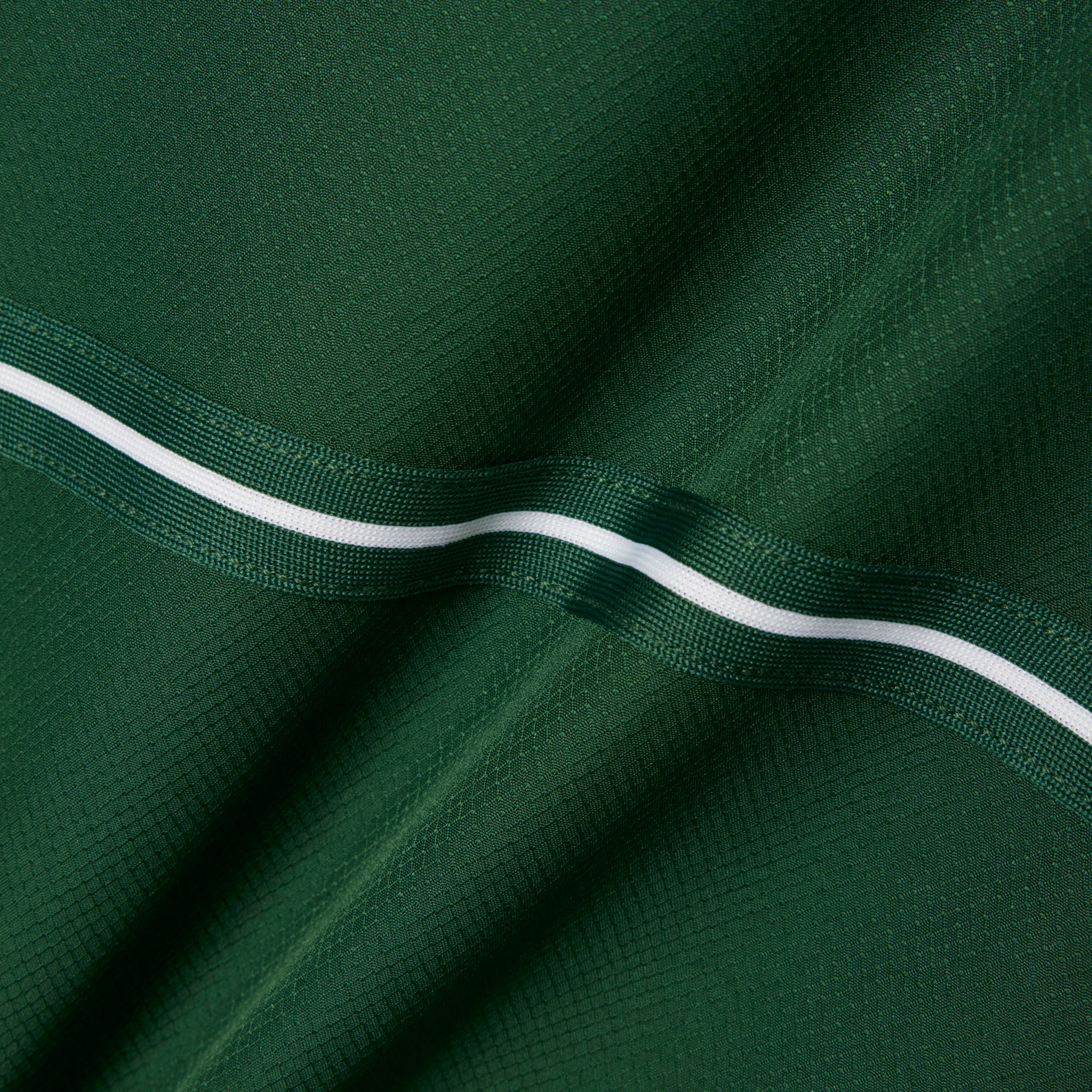 Erkek Regular Fit Kapüşonlu Renk Bloklu Yeşil Ceket