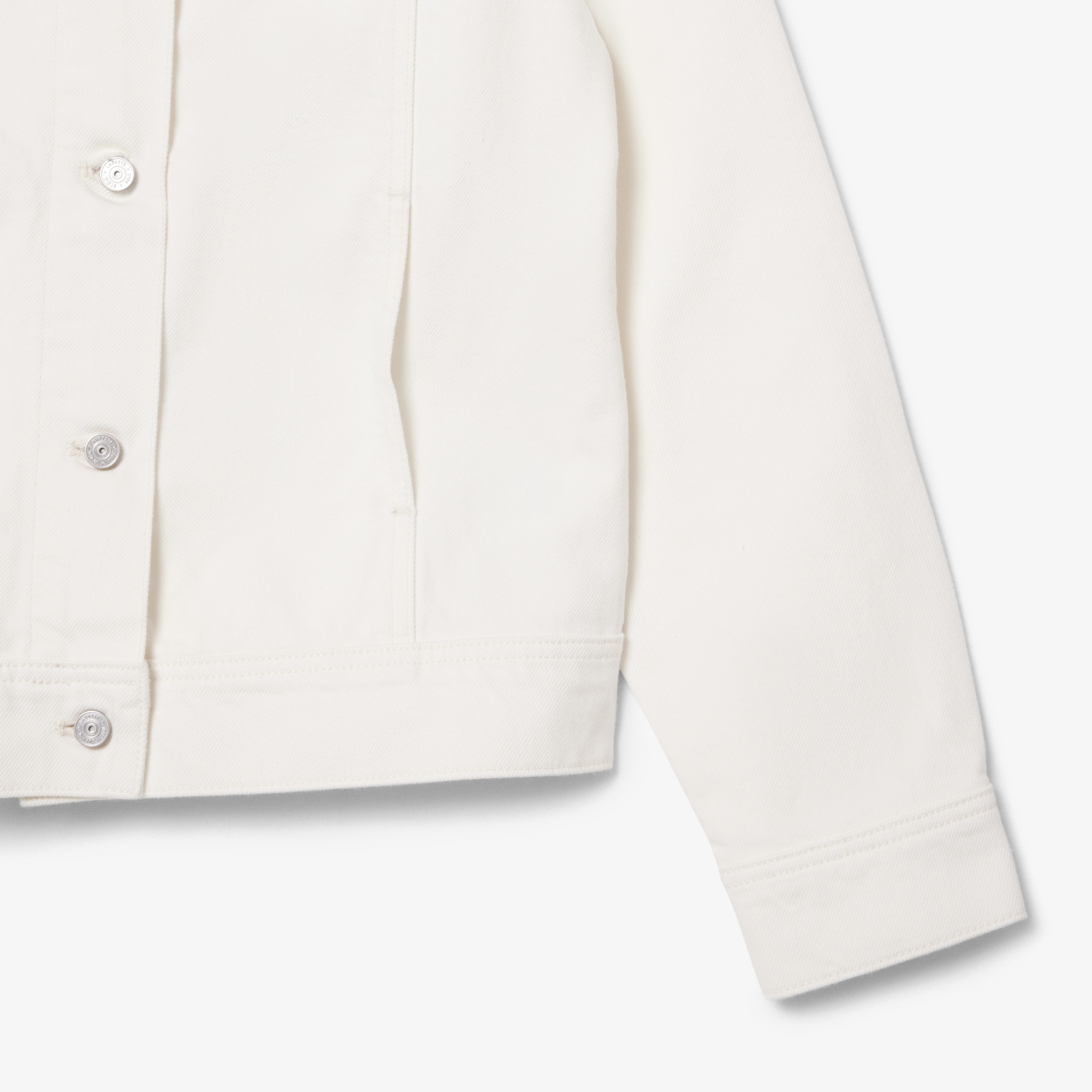 Kadın Denim Beyaz Ceket