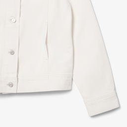 Kadın Denim Beyaz Ceket Beyaz