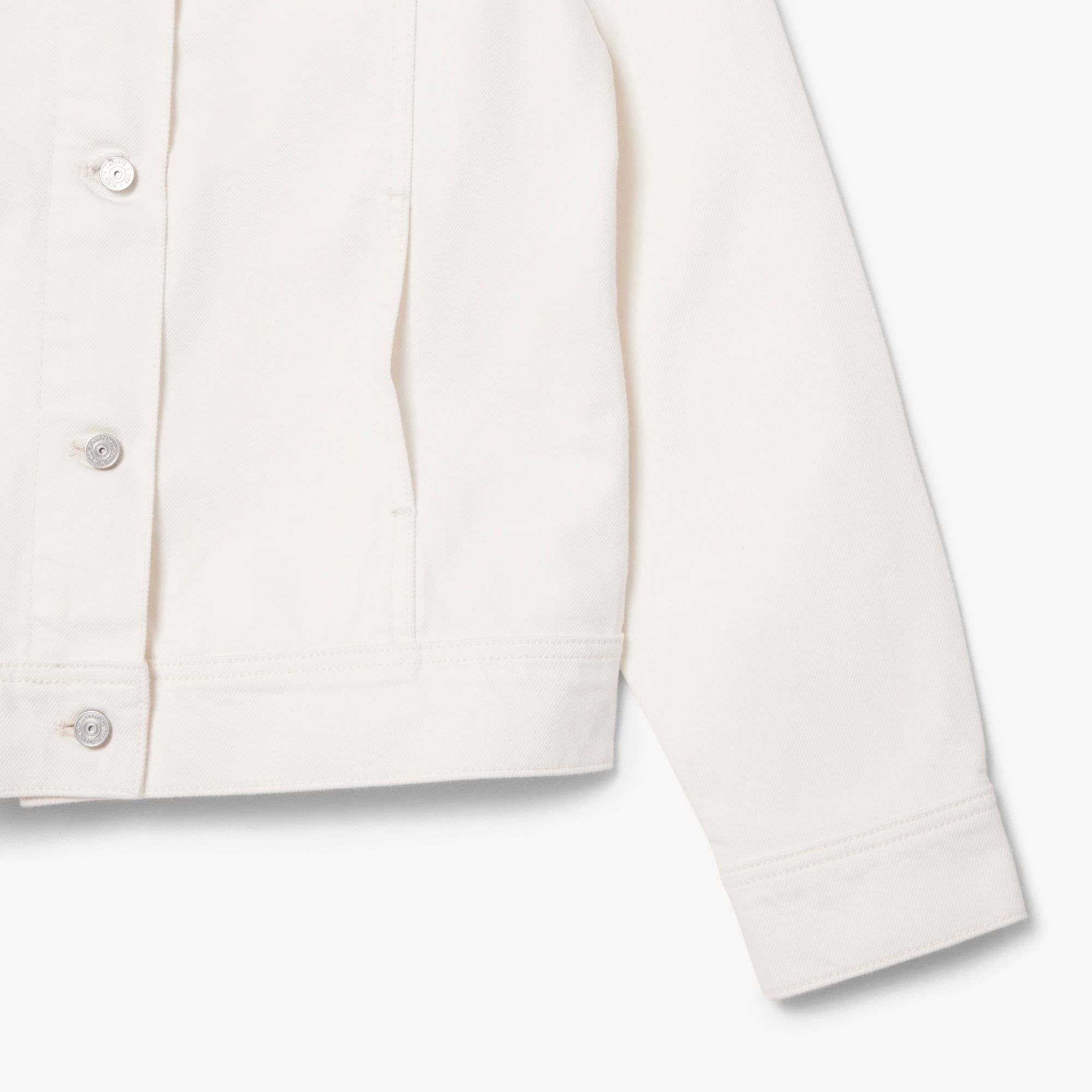 Kadın Denim Beyaz Ceket