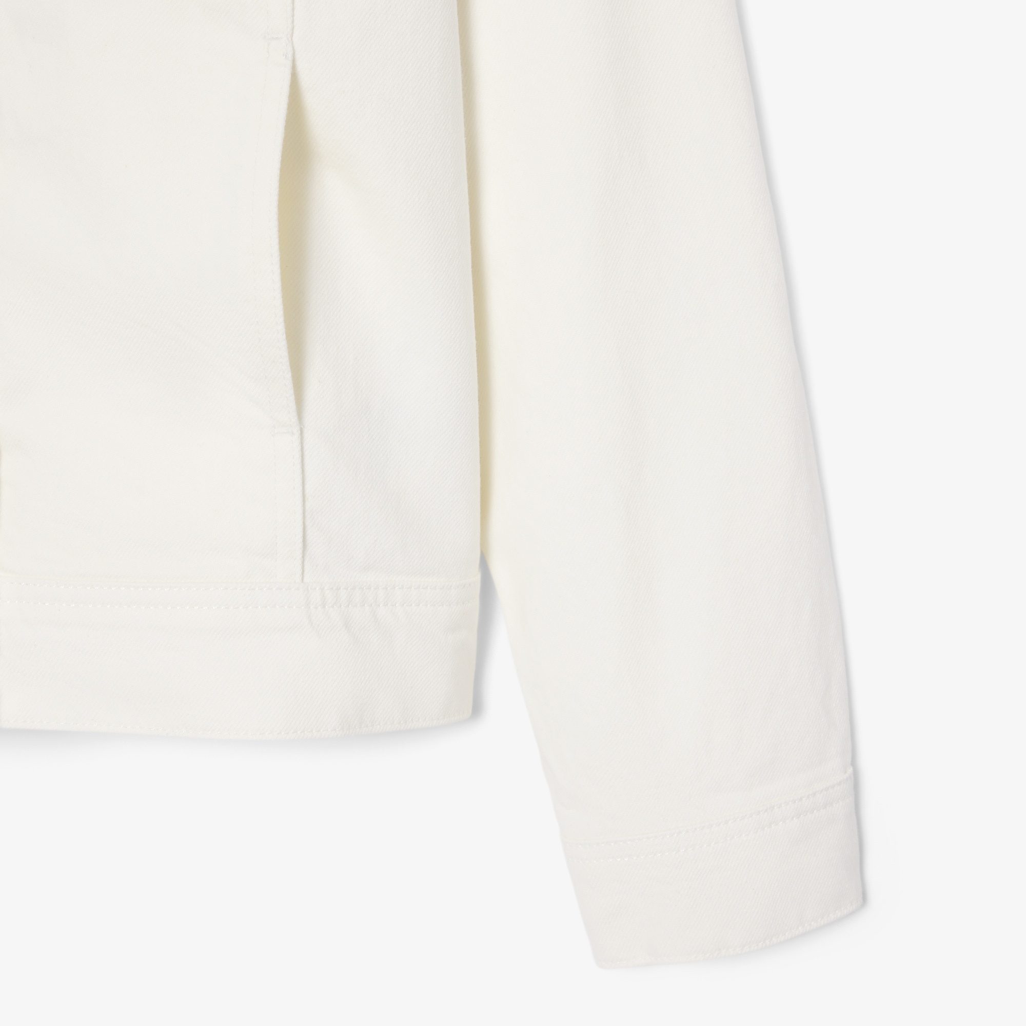 Kadın Denim Beyaz Ceket