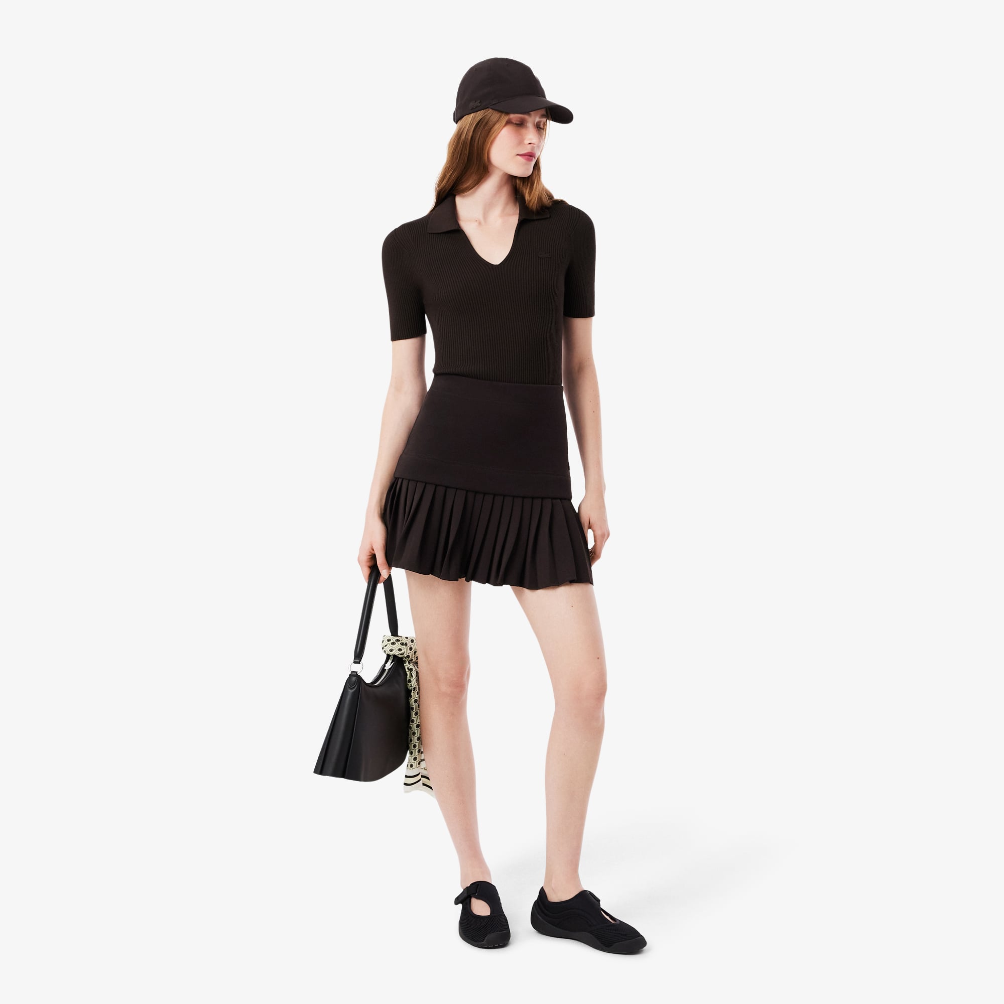 Lacoste Kadın Kahverengi Etek görsel 8
