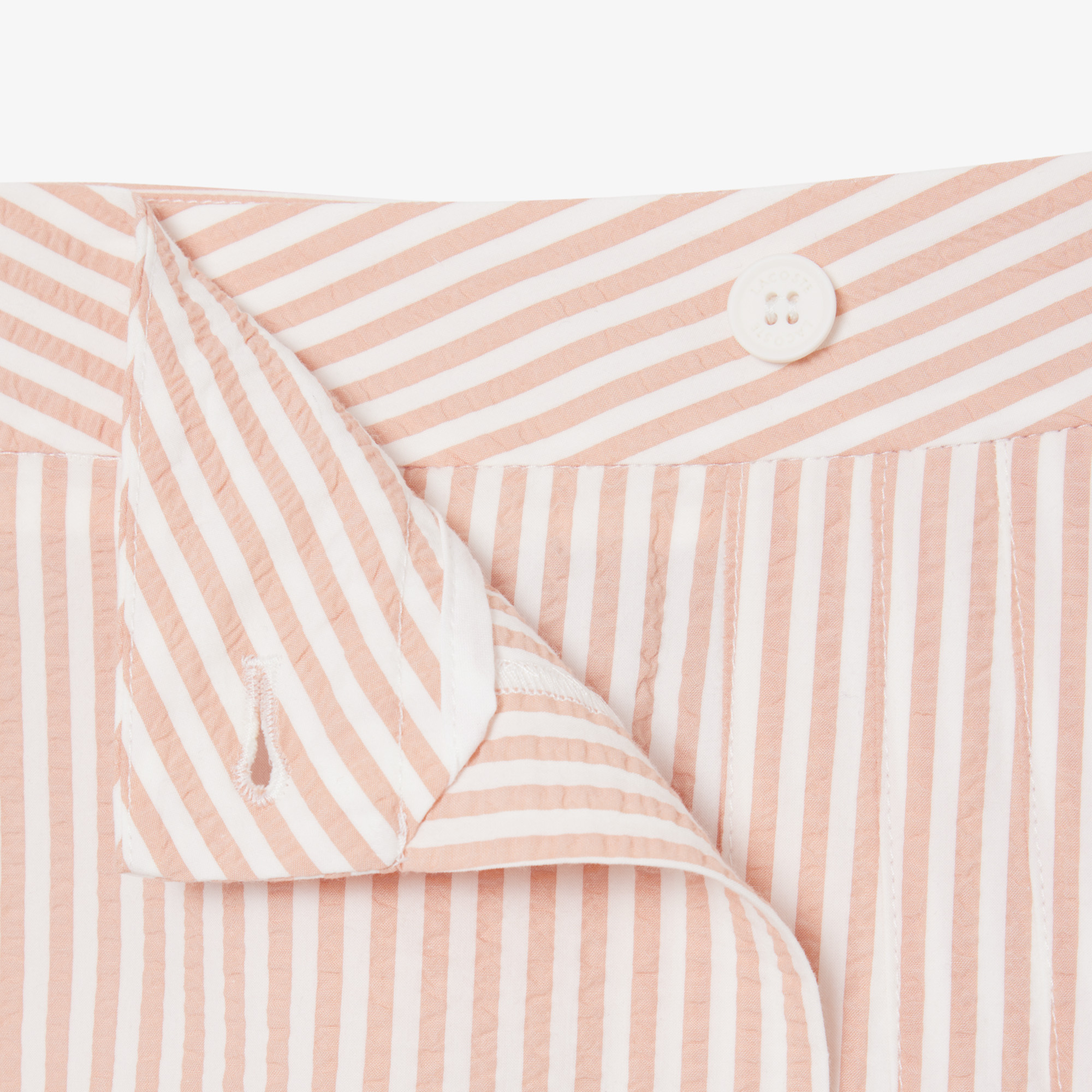 Lacoste Kadın Çizgili Pembe Etek görsel 7