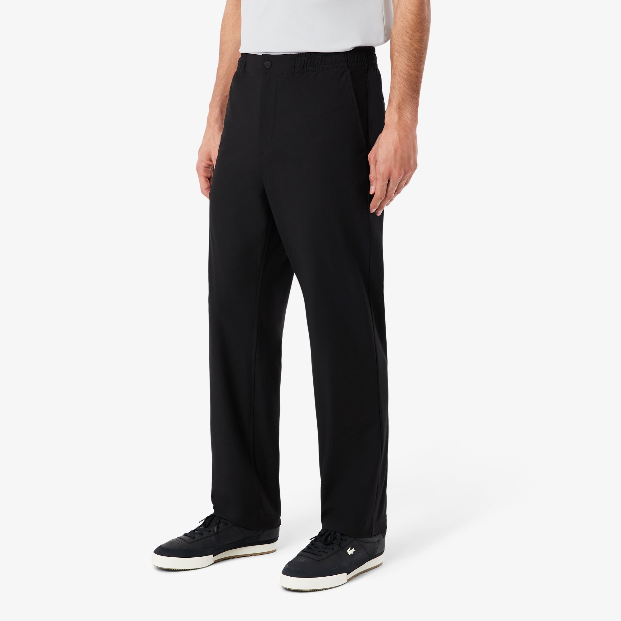 Lacoste Erkek Regular Fit Siyah Commuter Pantolon görsel 2