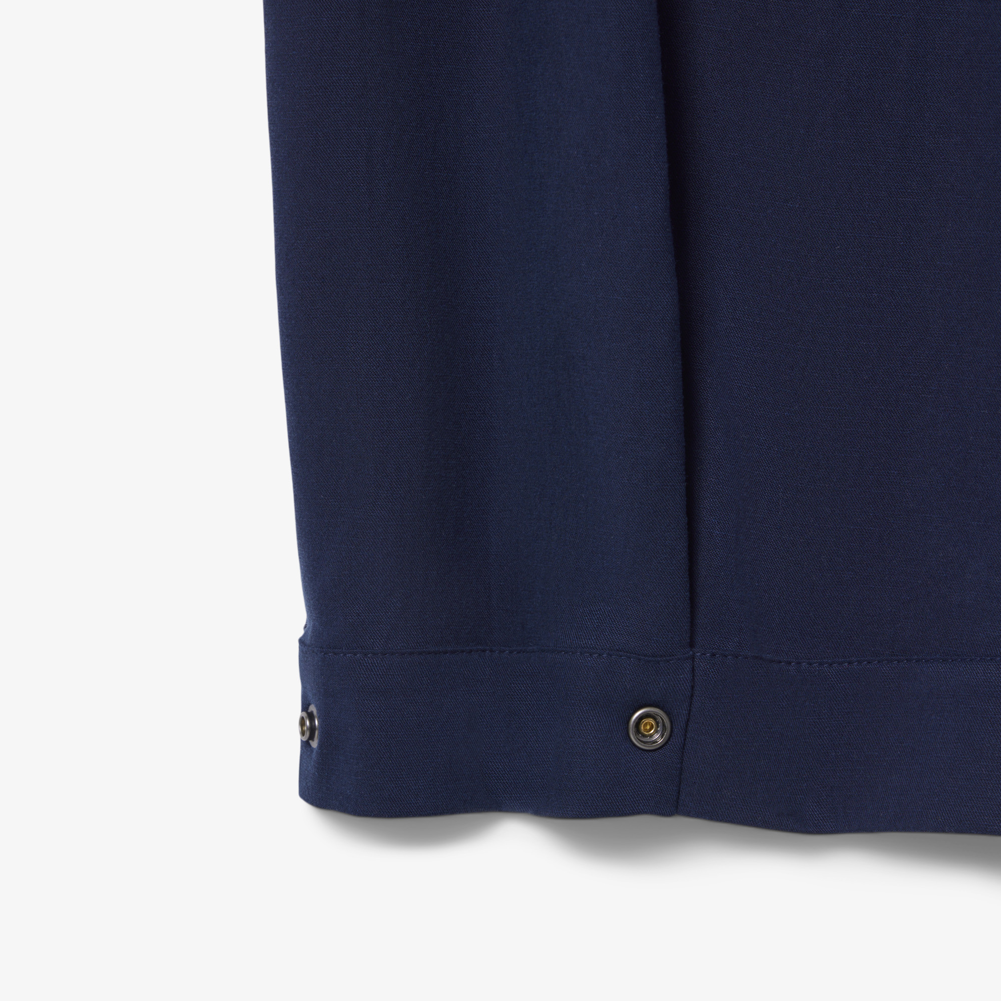 Lacoste Kadın Oversize Fit Lacivert Pantolon görsel 6
