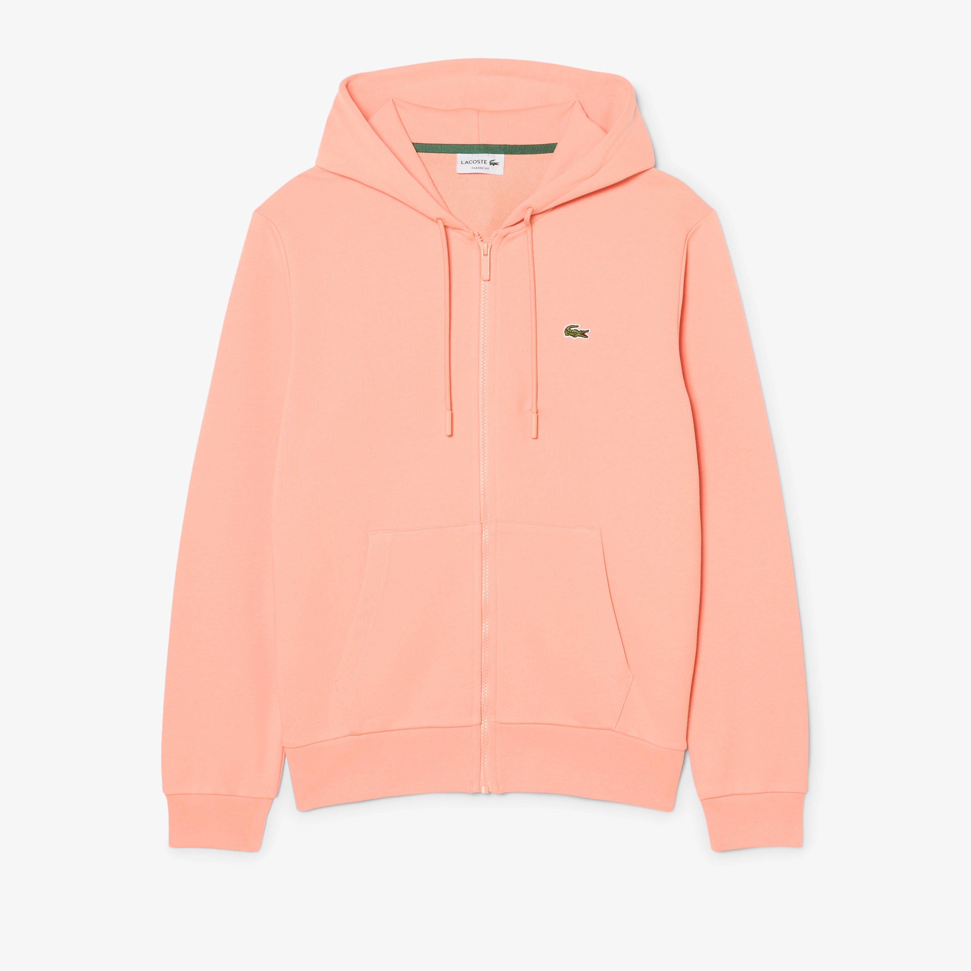 Erkek Classic Fit Kapüşonlu Pembe Sweatshirt Erkek Classic Fit Kapüşonlu Pembe Sweatshirt