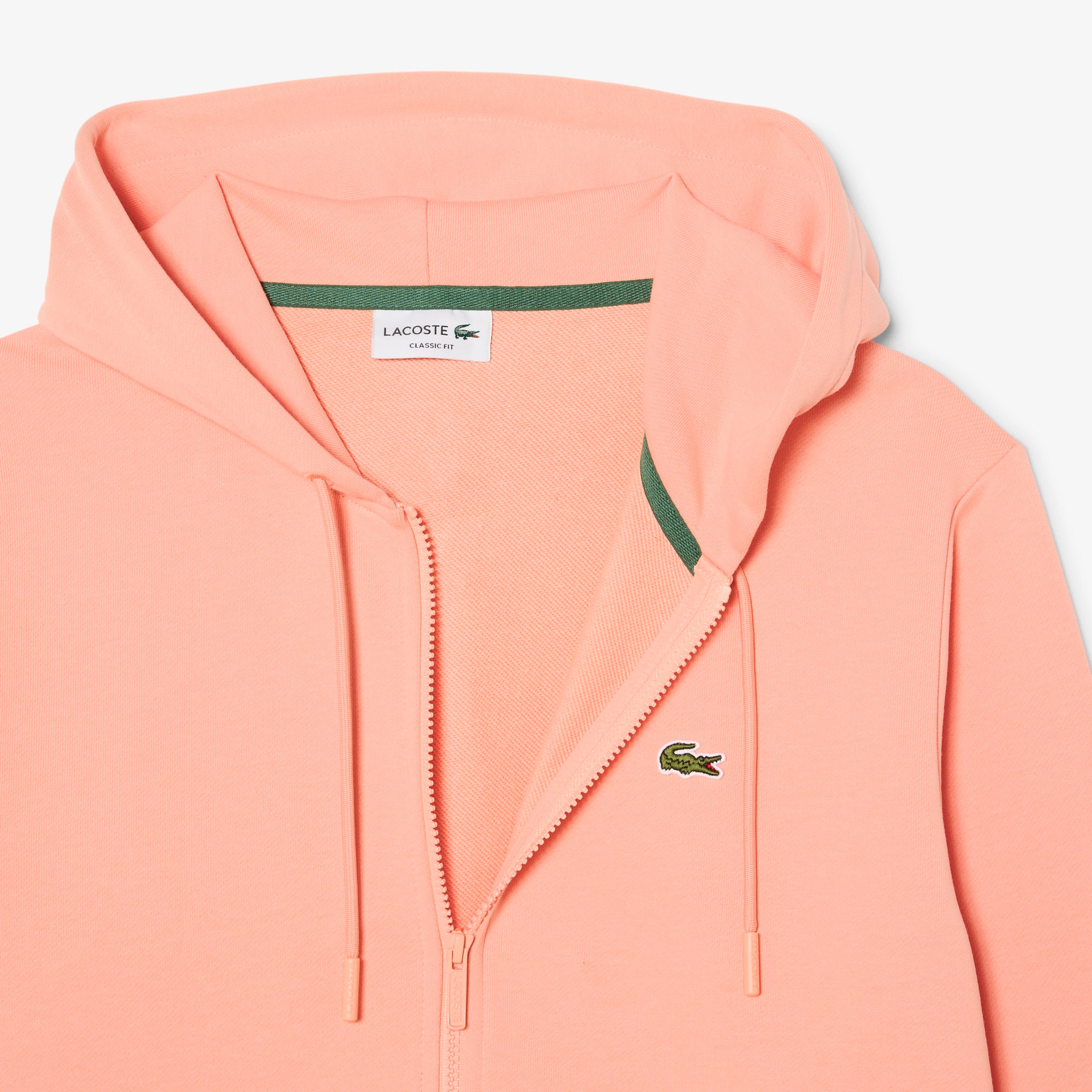 Erkek Classic Fit Kapüşonlu Pembe Sweatshirt Erkek Classic Fit Kapüşonlu Pembe Sweatshirt