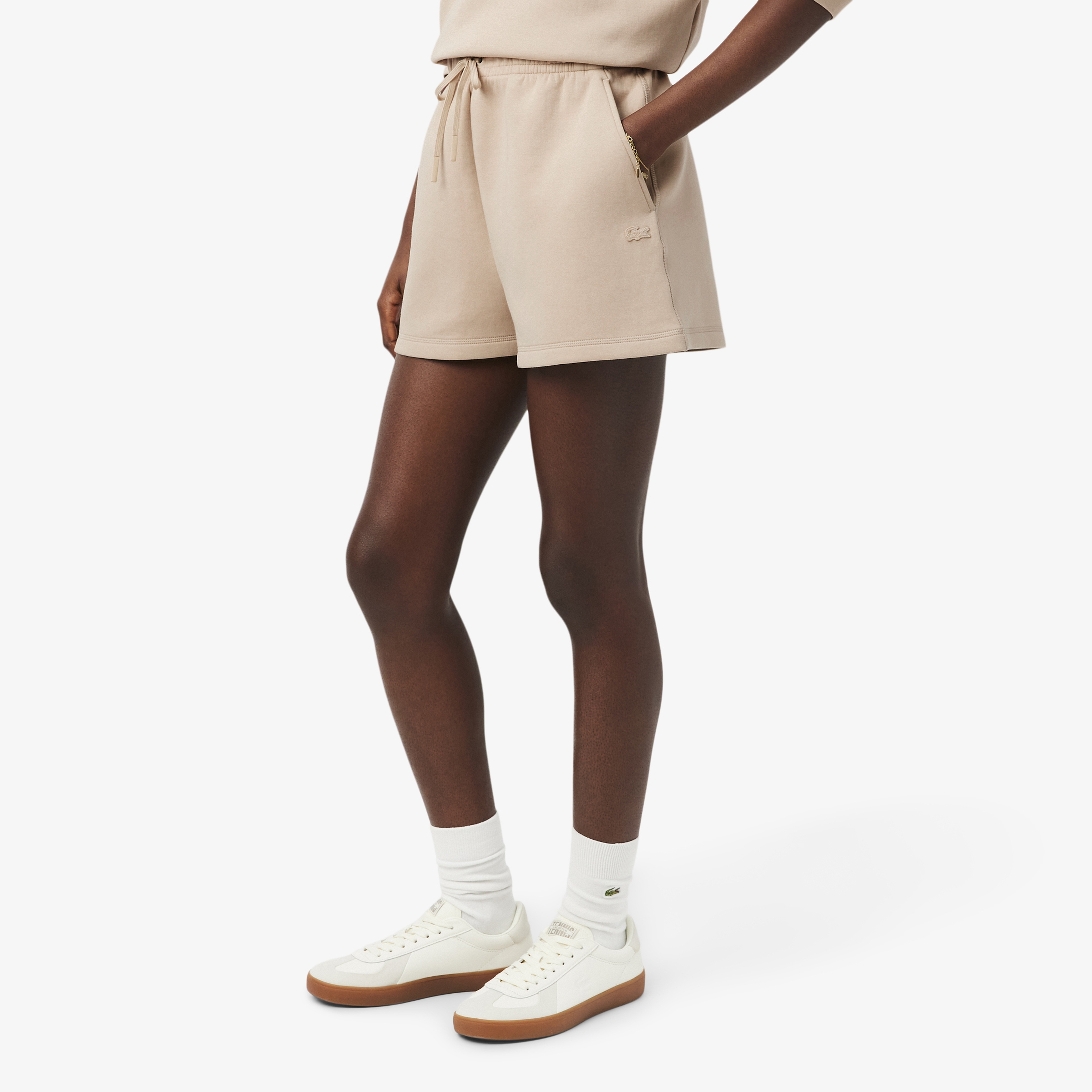 Kadın Organik Pamuk Bej Şort