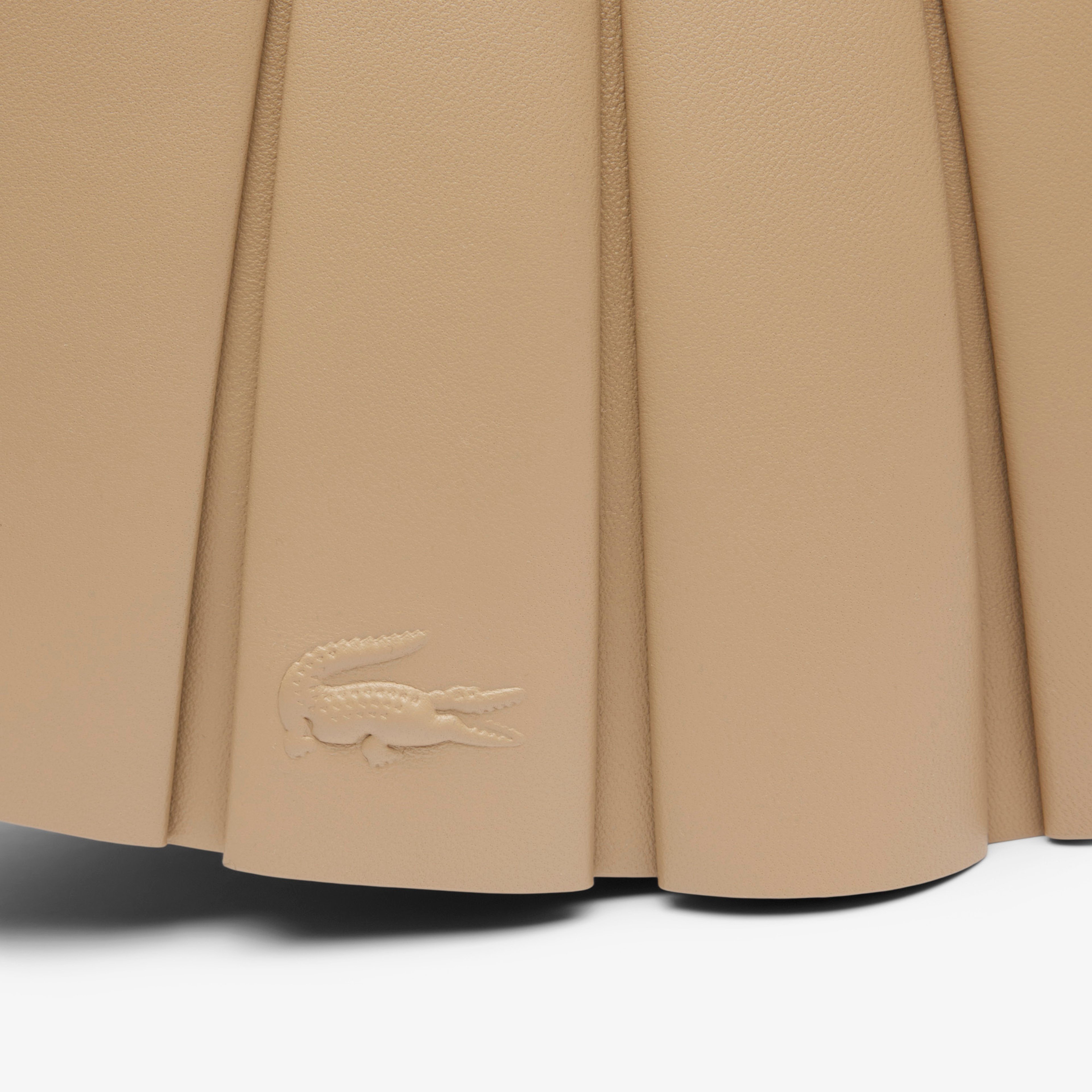 Small Lenglen Kadın Deri Bej Omuz Çantası Small Lenglen Kadın Deri Bej Omuz Çantası