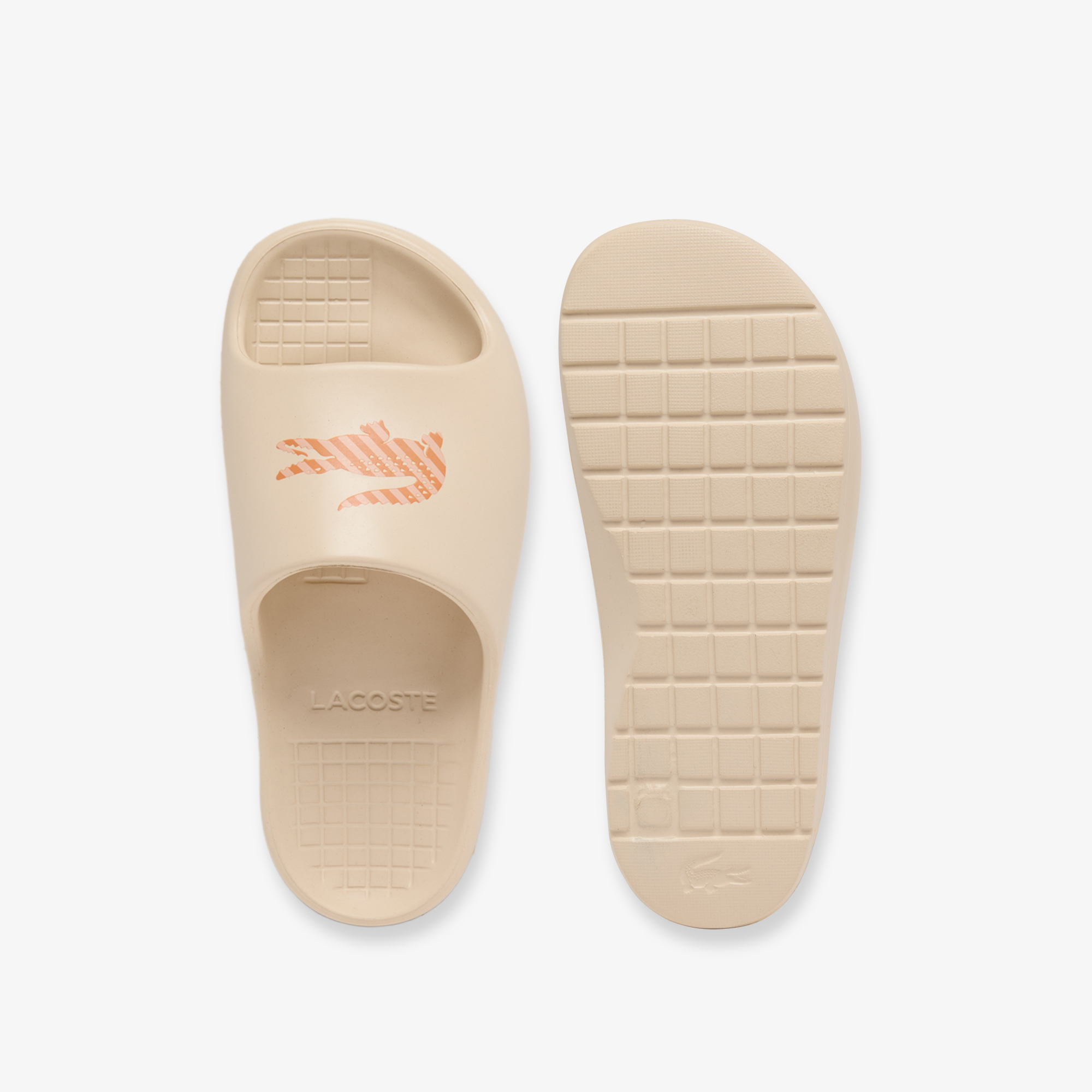 Lacoste Serve Slides 2.0 Kadın Açık Pembe Terlik görsel 4
