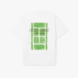 Erkek Classic Fit Baskılı Beyaz T-Shirt Beyaz