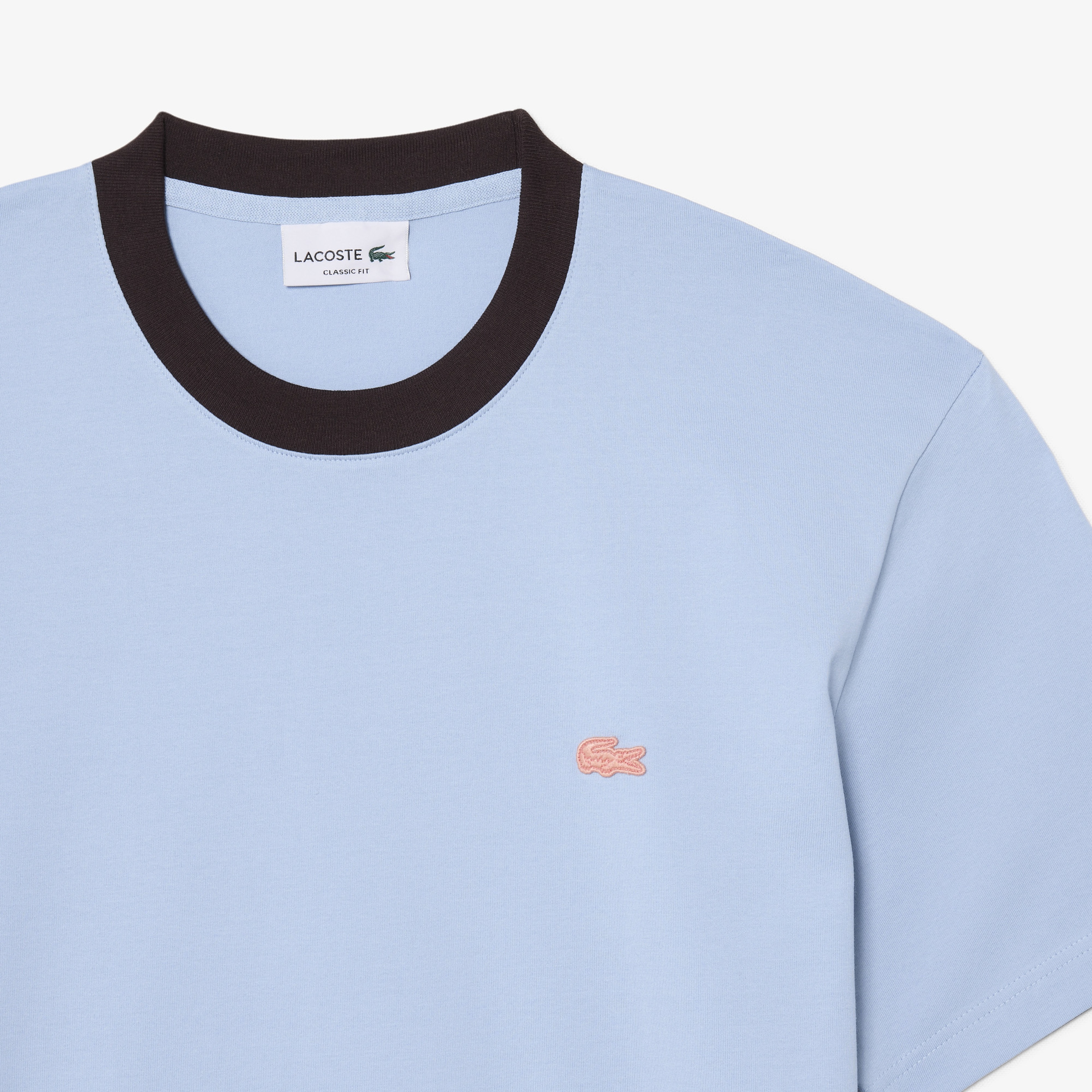 Erkek Classic Fit Bisiklet Yaka Mavi T-Shirt Erkek Classic Fit Bisiklet Yaka Mavi T-Shirt