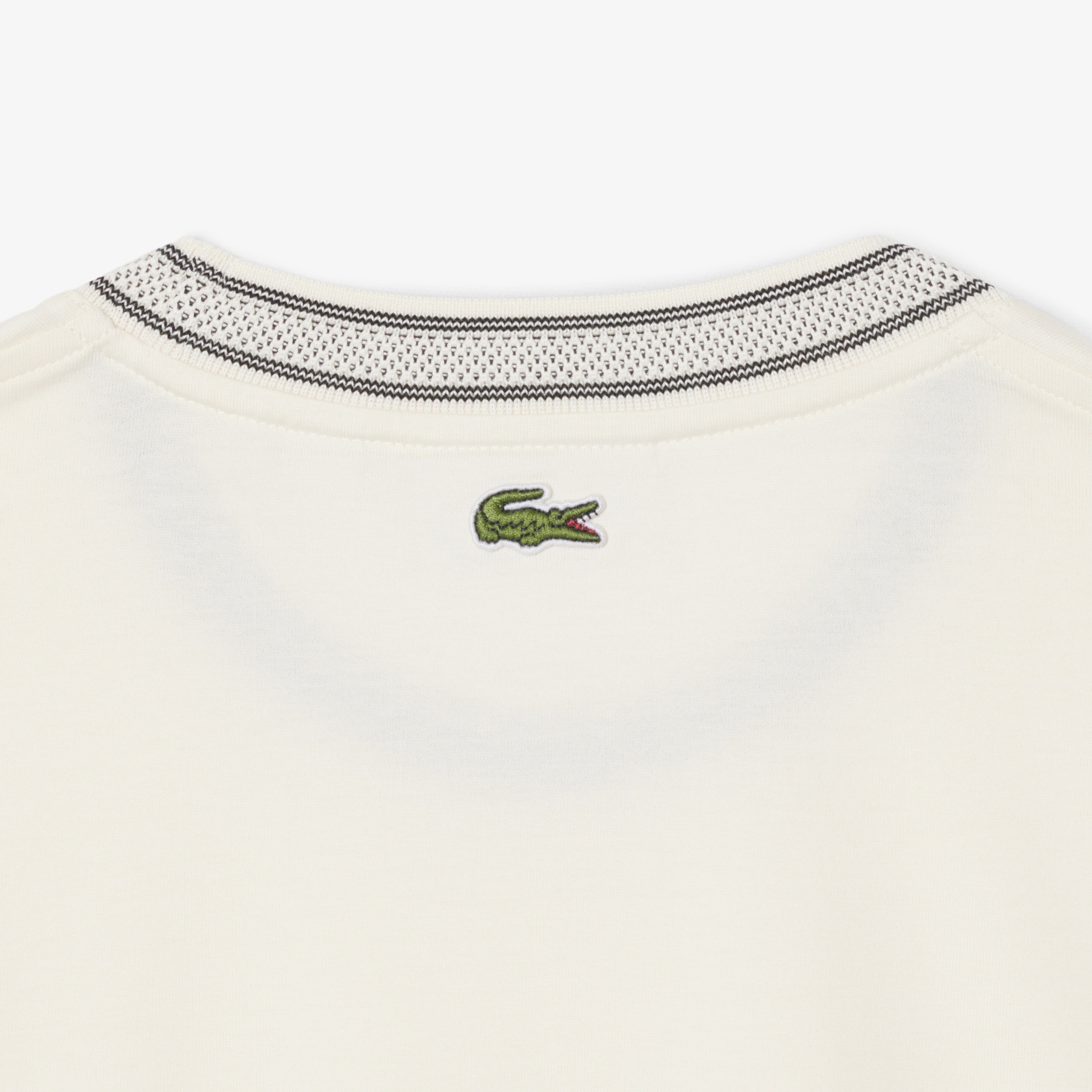 Erkek Classic Fit Bisiklet Yaka Krem T-Shirt Erkek Classic Fit Bisiklet Yaka Krem T-Shirt