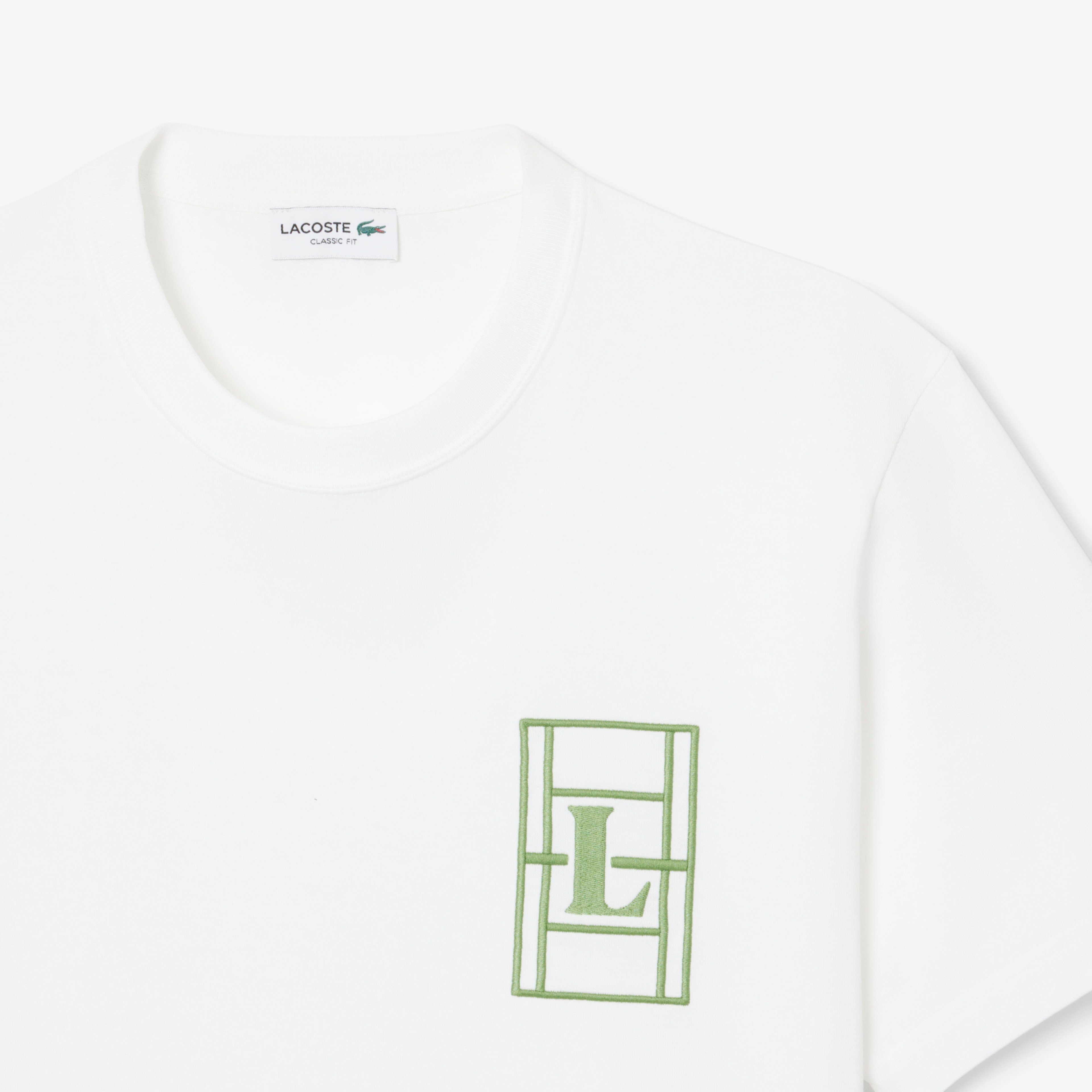 Erkek Classic Fit Bisiklet Yaka Beyaz T-Shirt Erkek Classic Fit Bisiklet Yaka Beyaz T-Shirt