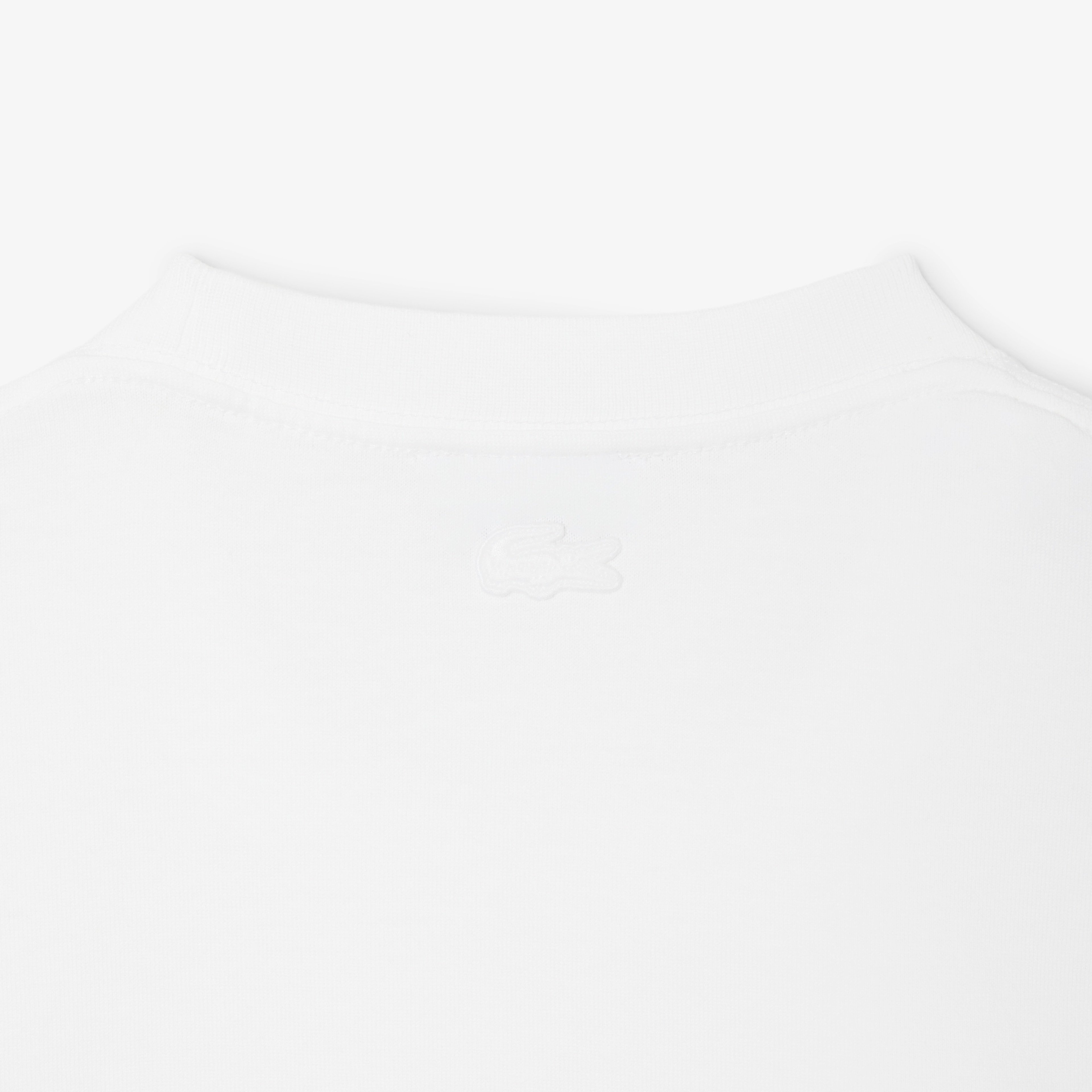 Erkek Classic Fit Bisiklet Yaka Beyaz T-Shirt Erkek Classic Fit Bisiklet Yaka Beyaz T-Shirt