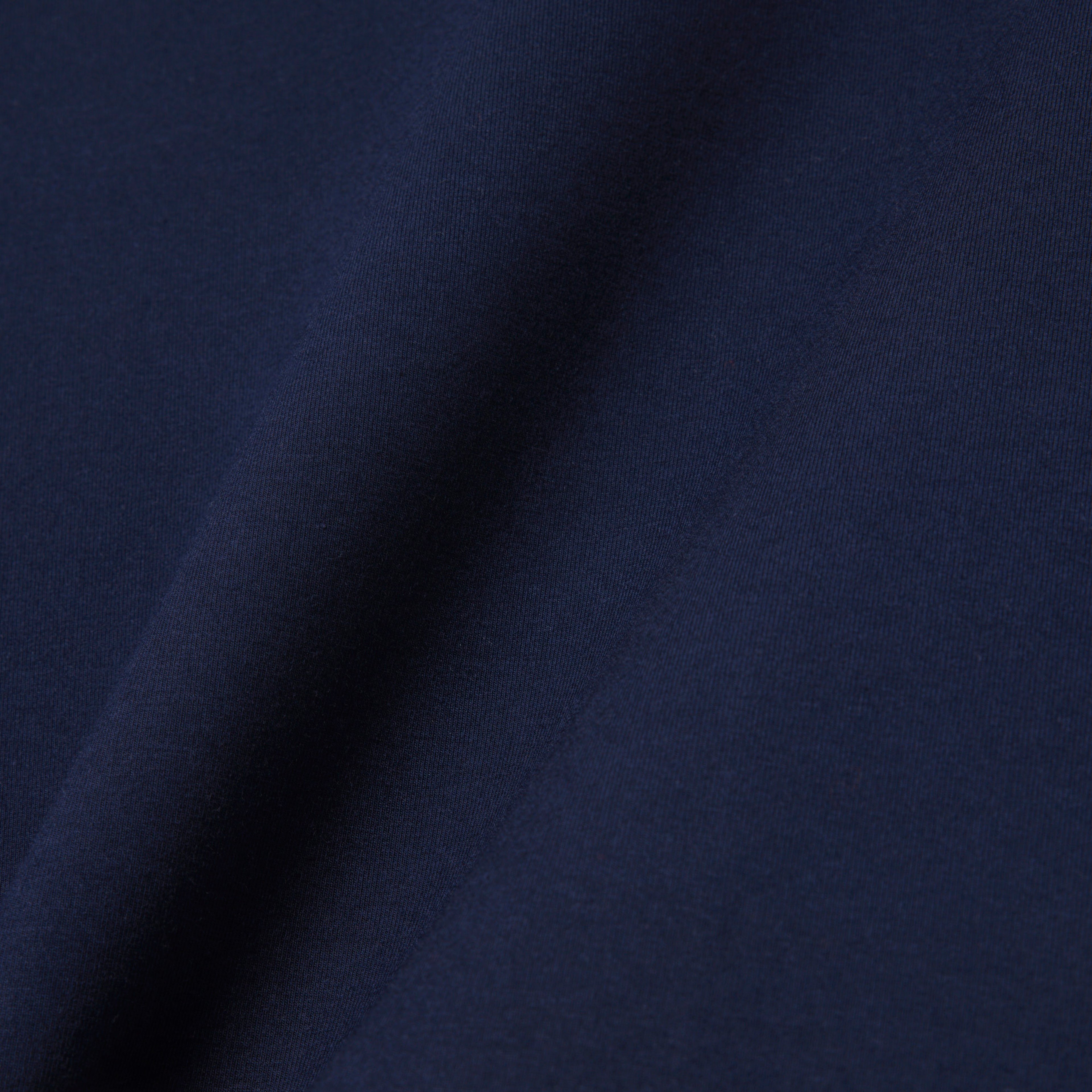 Kadın Slim Fit Bisiklet Yaka Lacivert T-Shirt