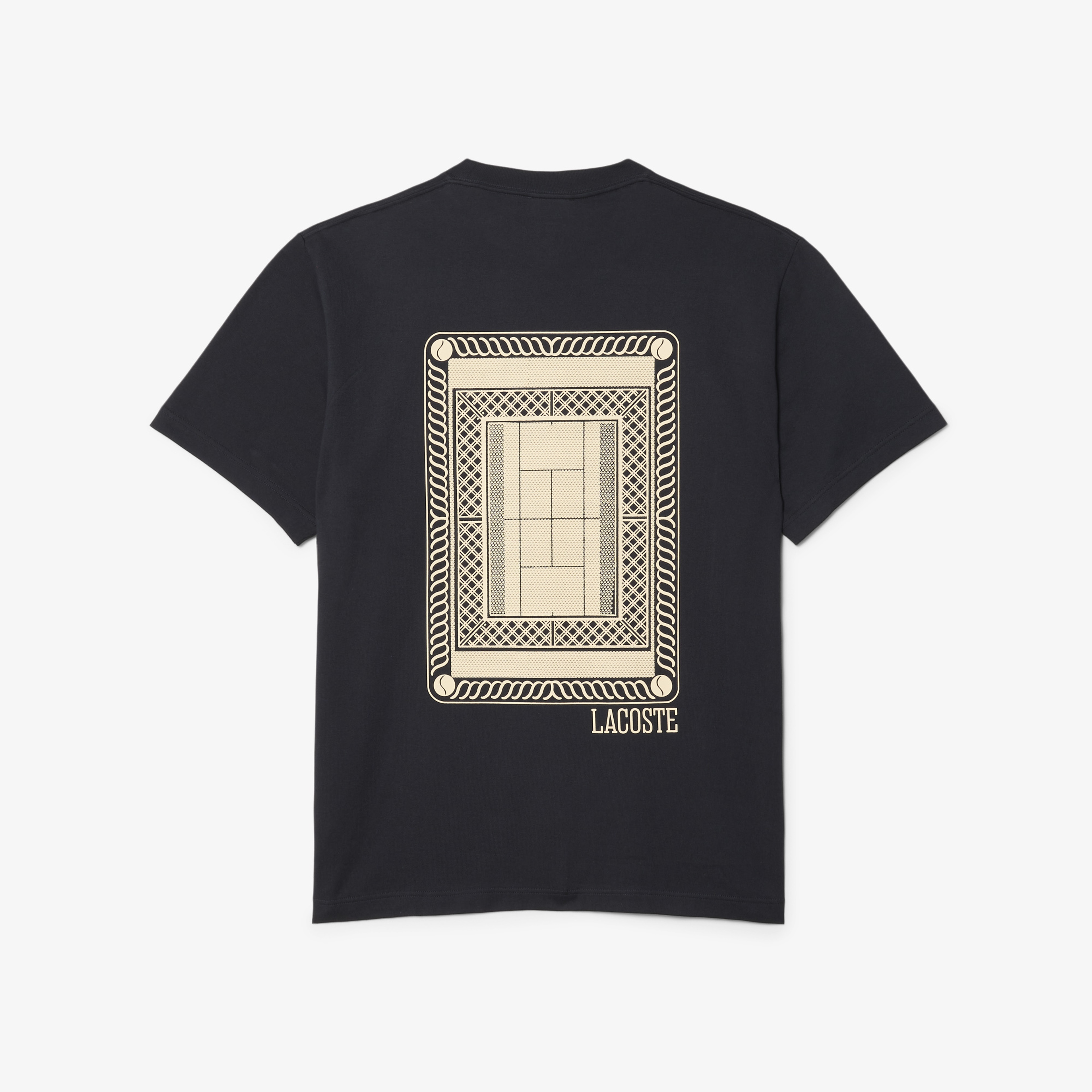 Erkek Classic Fit Bisiklet Yaka Baskılı Koyu Gri T-Shirt Erkek Classic Fit Bisiklet Yaka Baskılı Koyu Gri T-Shirt